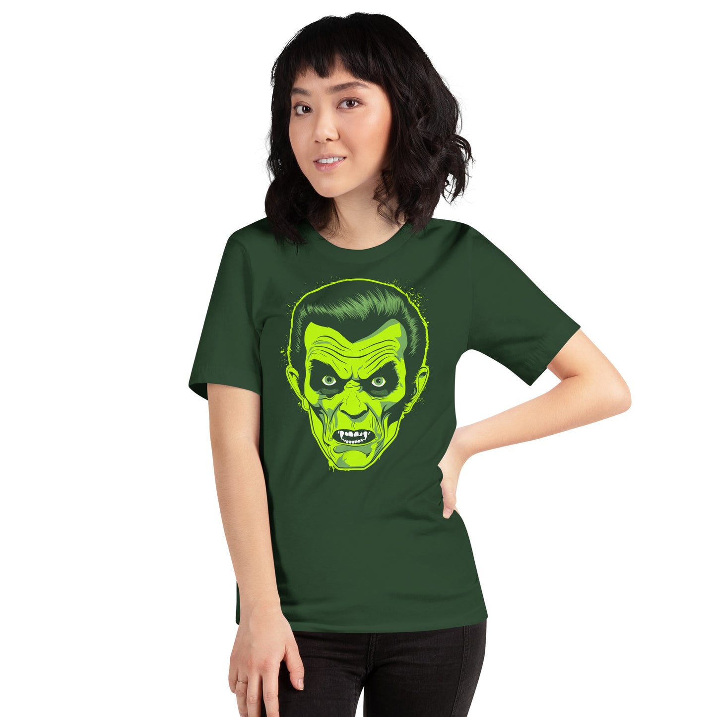 Forest Green Dracula Unisex Retail Fit T-shirt