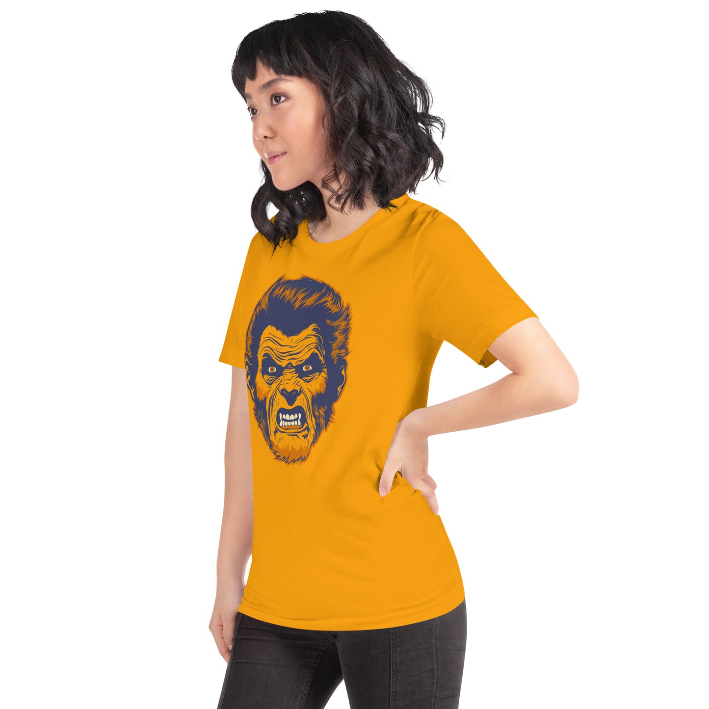 Gold Wolfman Unisex Retail Fit T-shirt