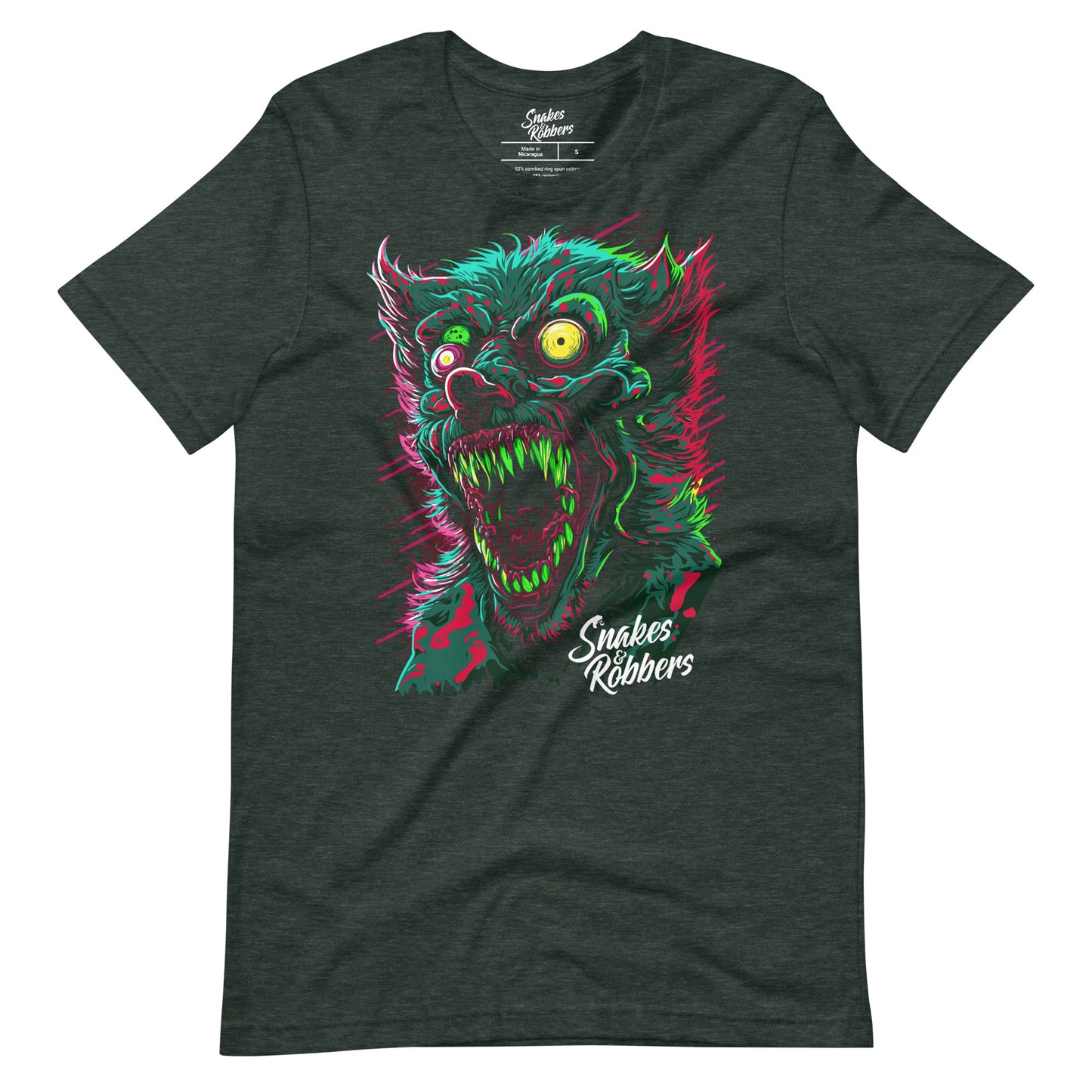 Psychedelic Werewolf Unisex Retail Fit T-Shirt