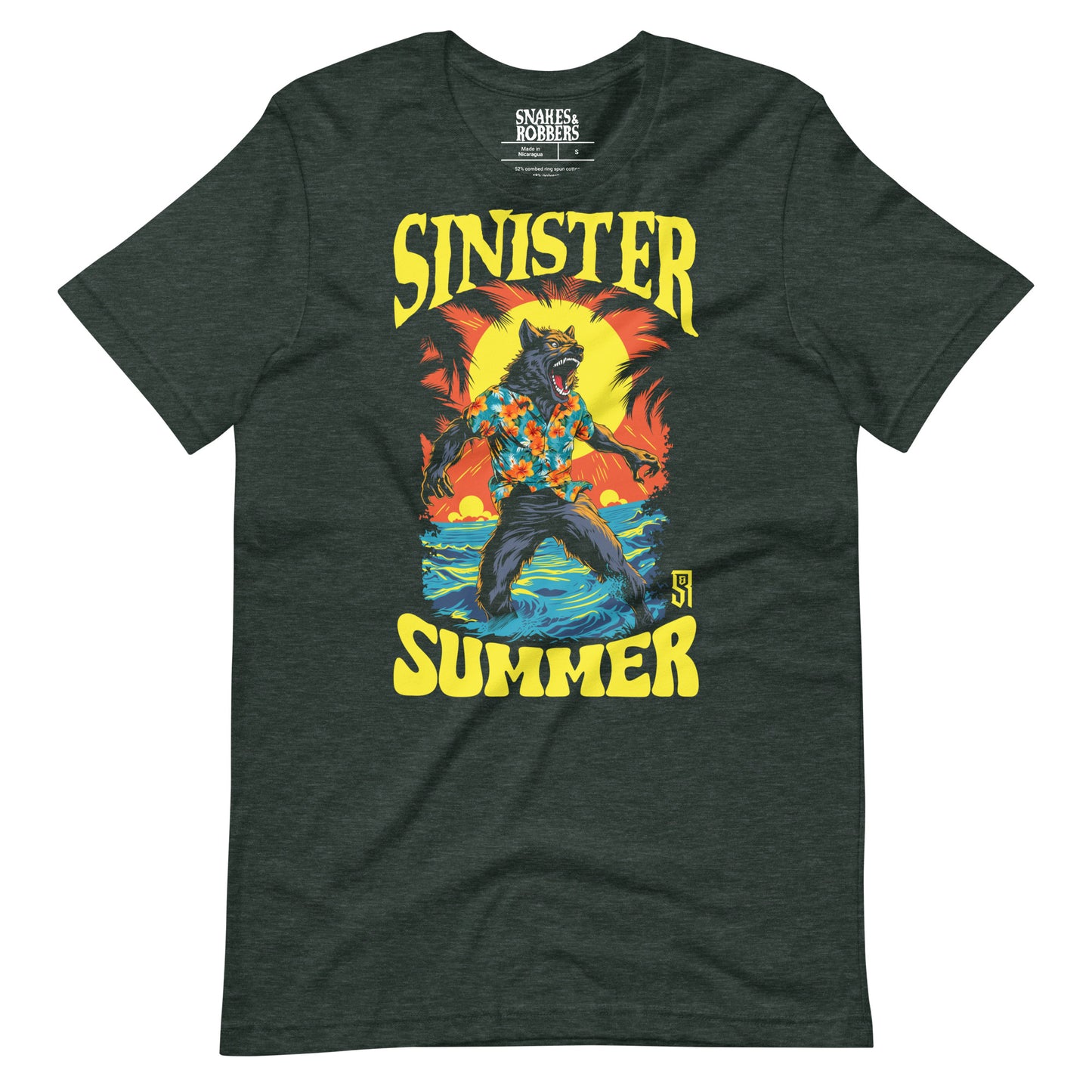 Sinister Summer Werewolf Unisex Retail Fit T-Shirt