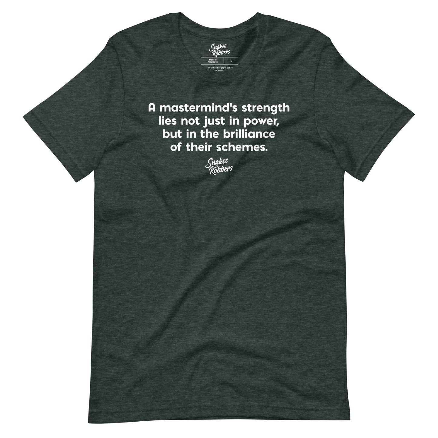 A mastermind's strength Unisex Retail Fit T-Shirt