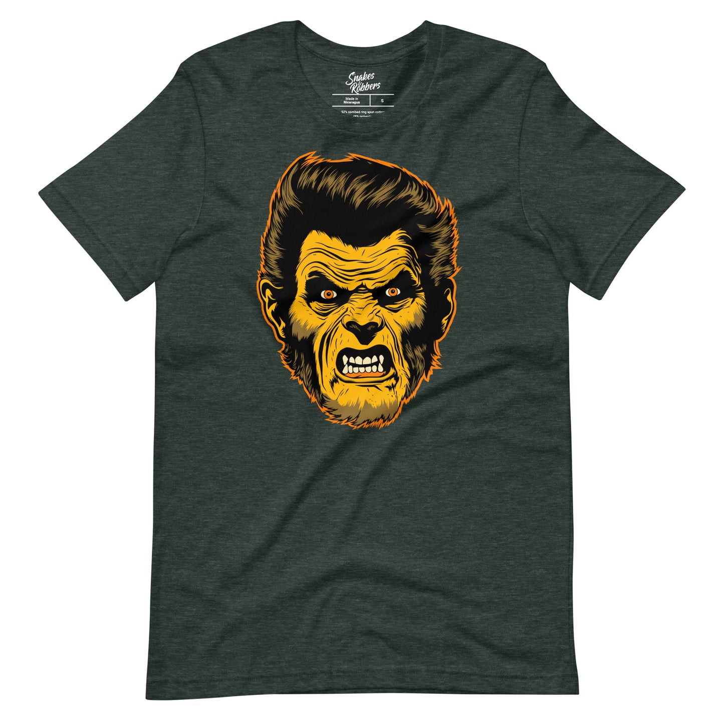 Original Colors Wolfman Unisex Retail Fit T-shirt