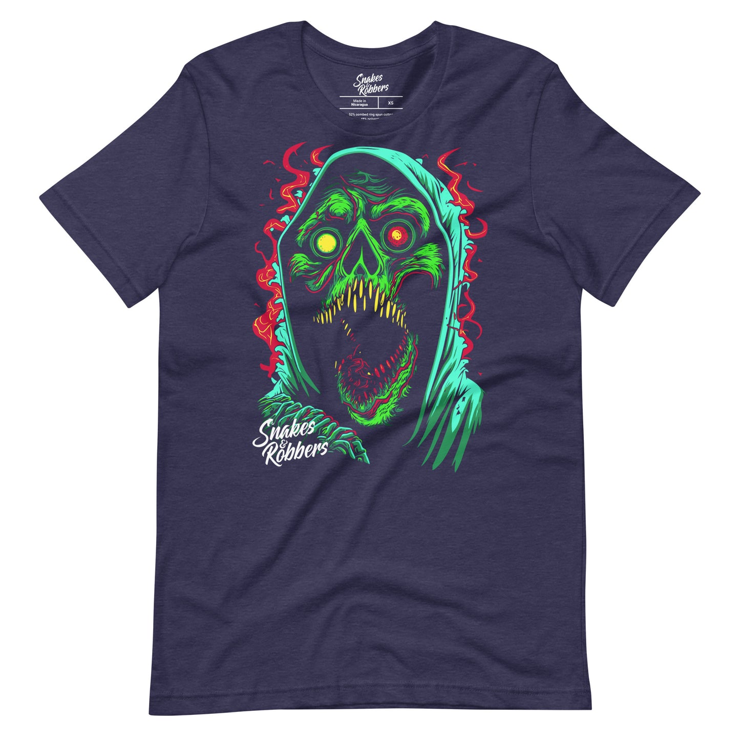 Psychedelic Grim Reaper Unisex Retail Fit T-Shirt