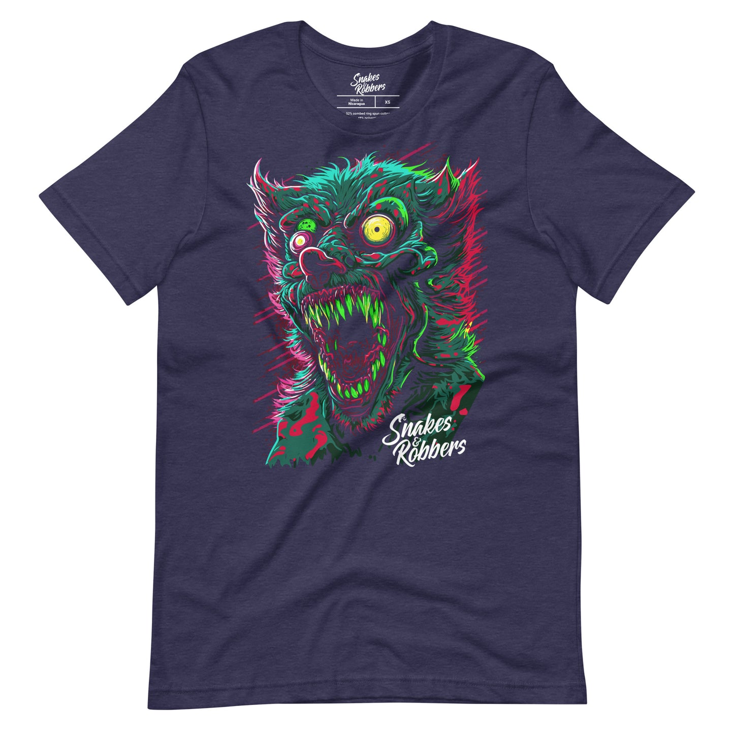 Psychedelic Werewolf Unisex Retail Fit T-Shirt