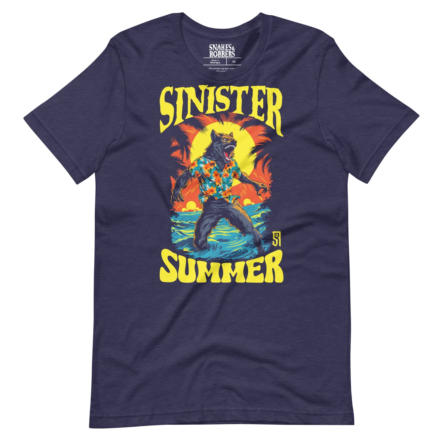 Sinister Summer Werewolf Unisex Retail Fit T-Shirt