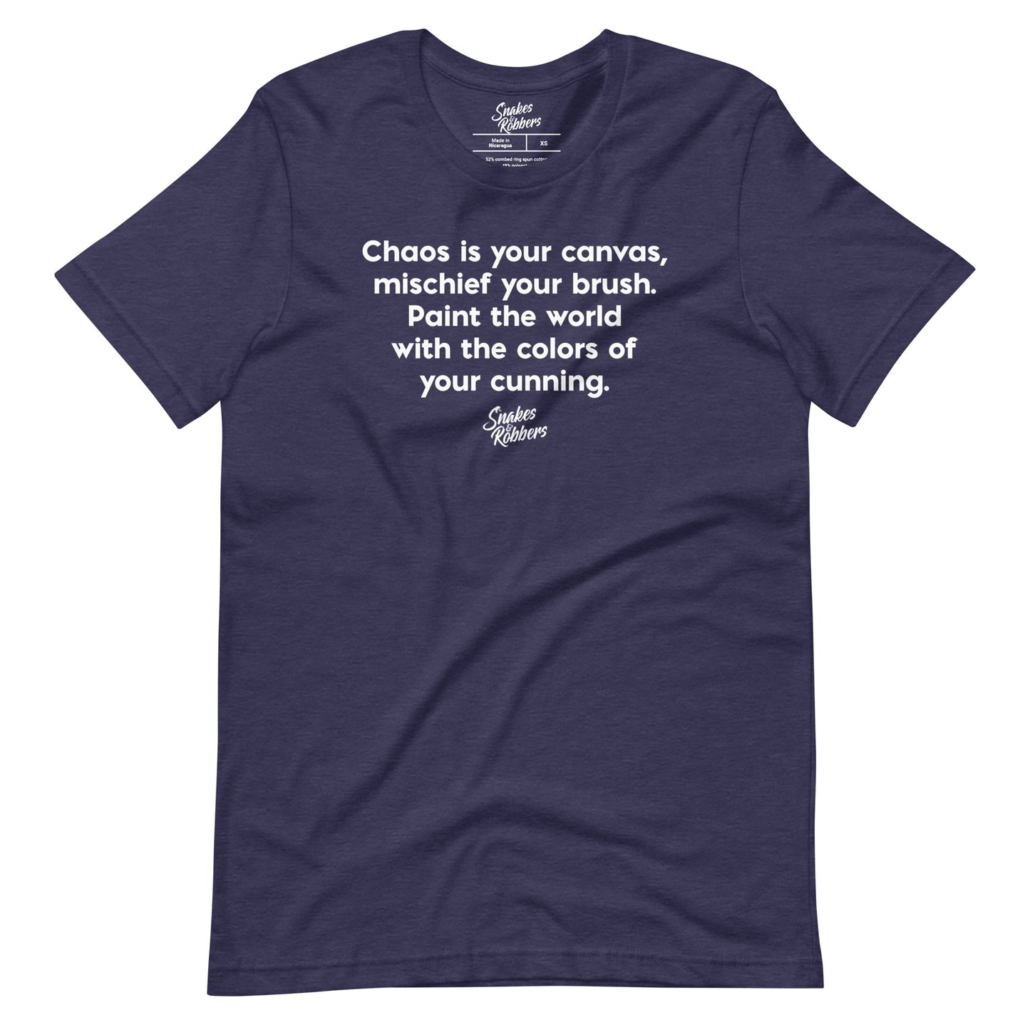 Chaos is your canvas Unisex Retail Fit T-Shirt