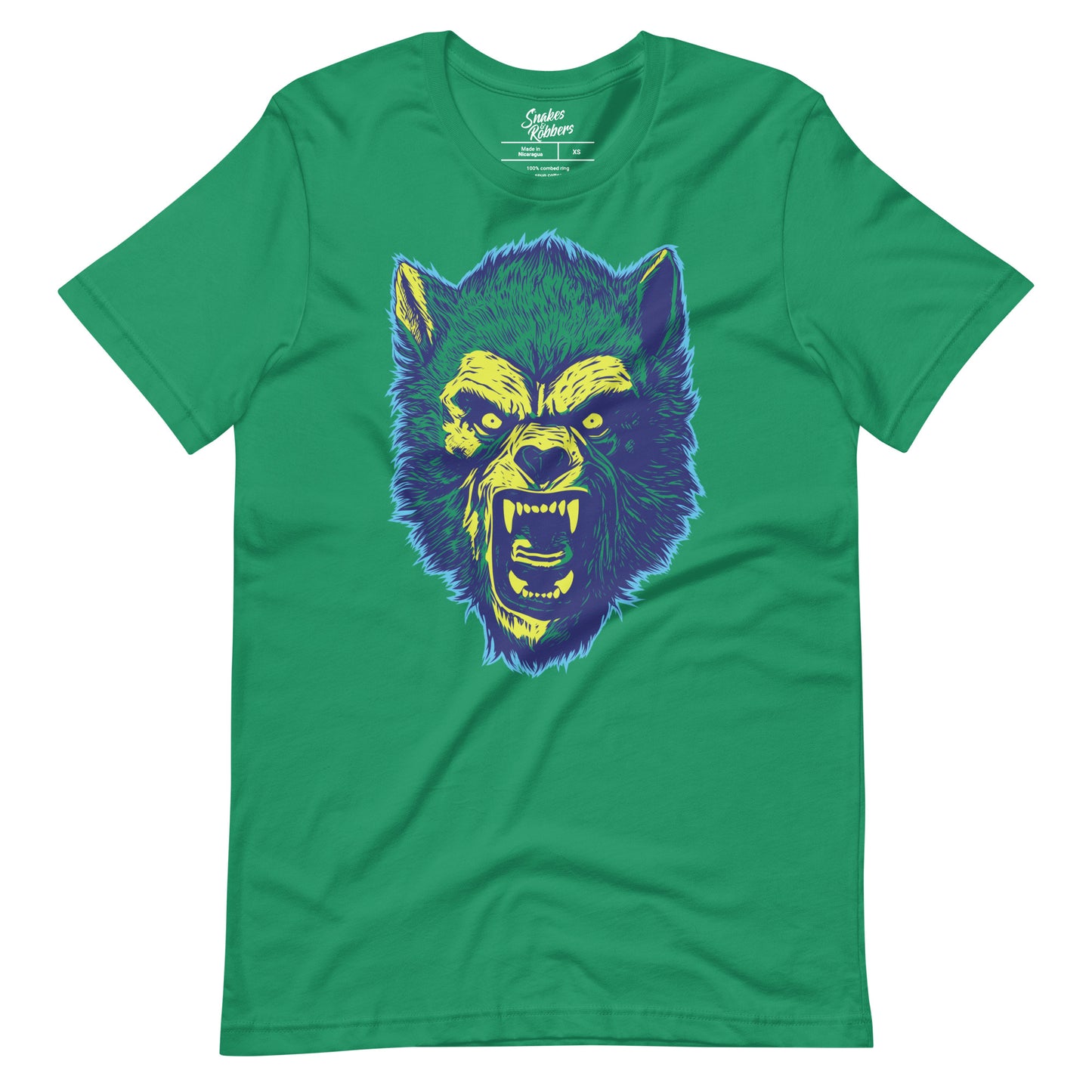 Kelly Green Werewolf Unisex Retail Fit T-shirt