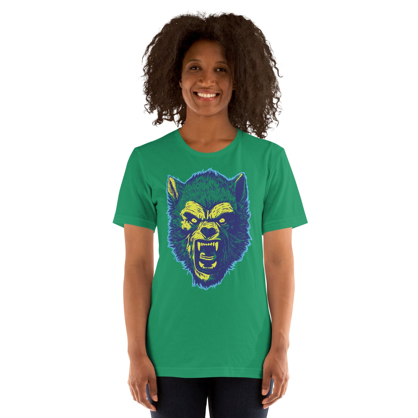 Kelly Green Werewolf Unisex Retail Fit T-shirt