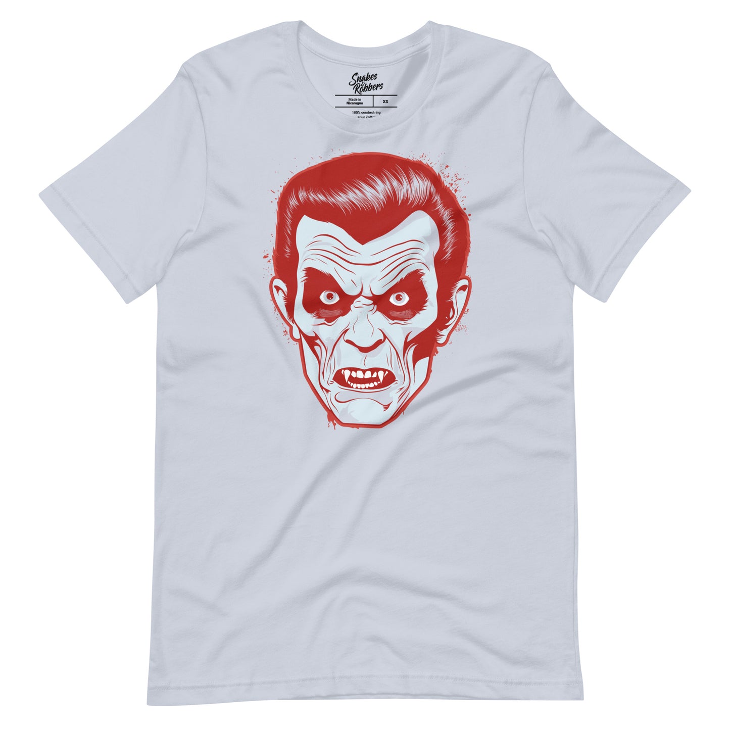 Light Blue Dracula Unisex Retail Fit T-shirt