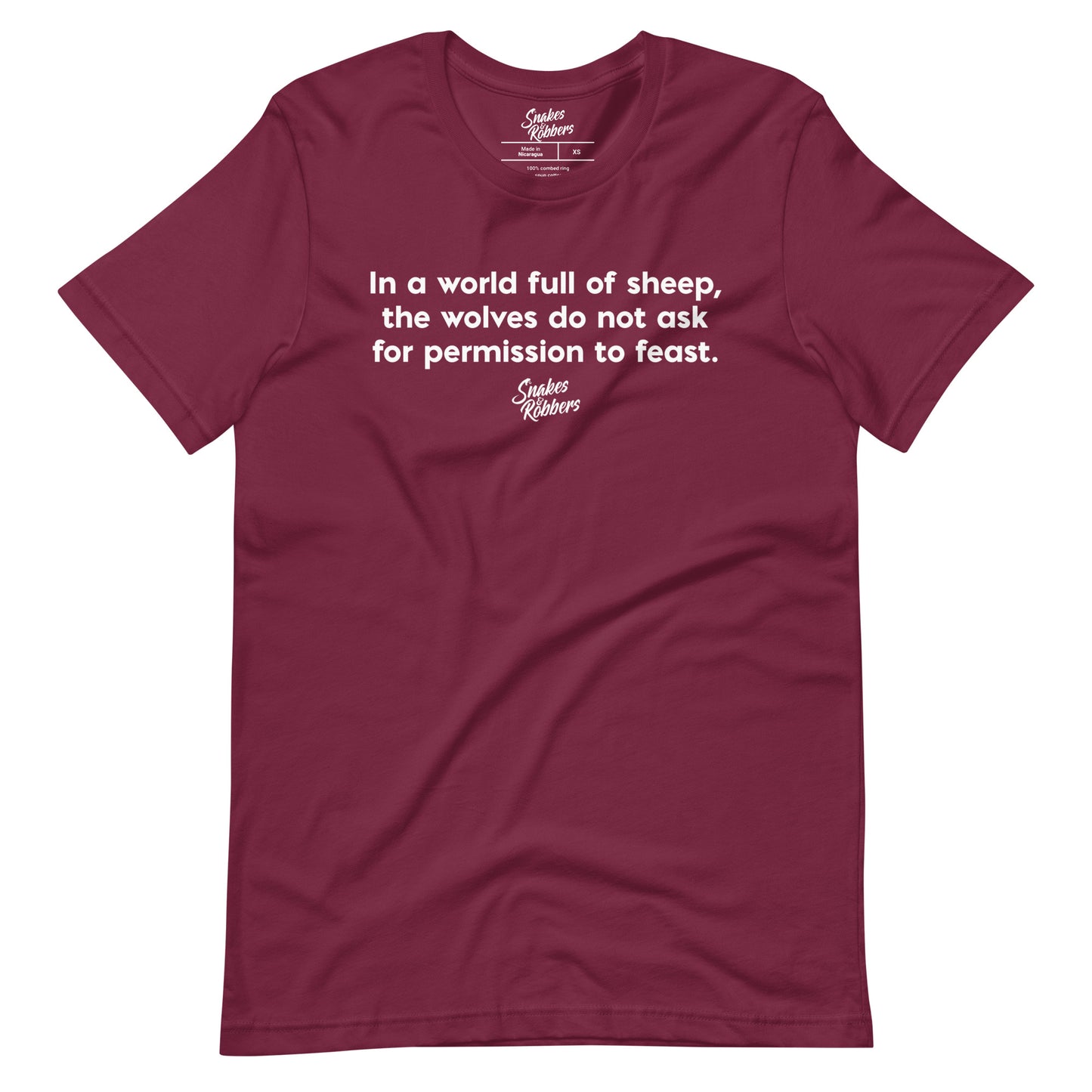 In a world full of sheep Unisex Retail Fit T-Shirt