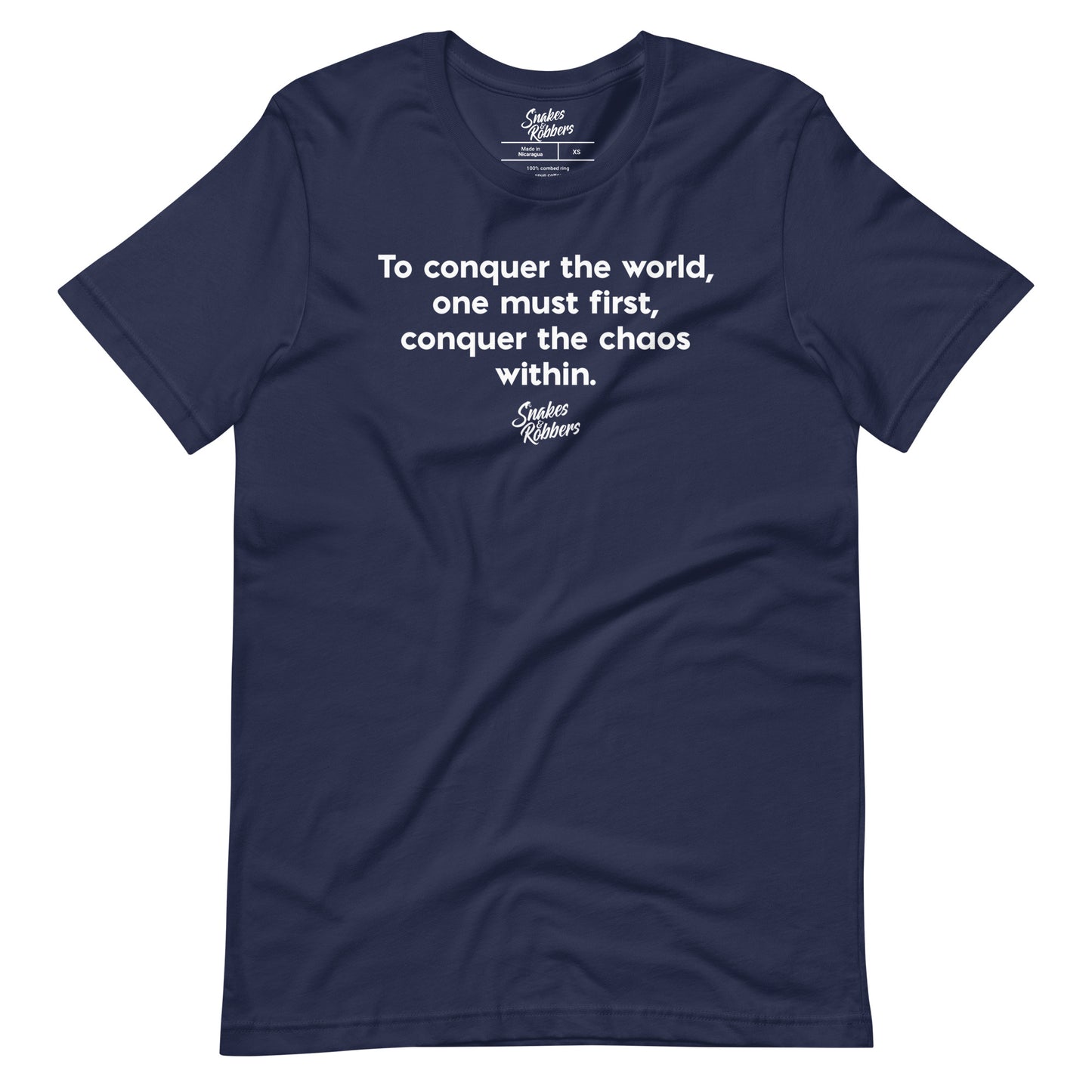 To conquer the world Unisex Retail Fit T-Shirt