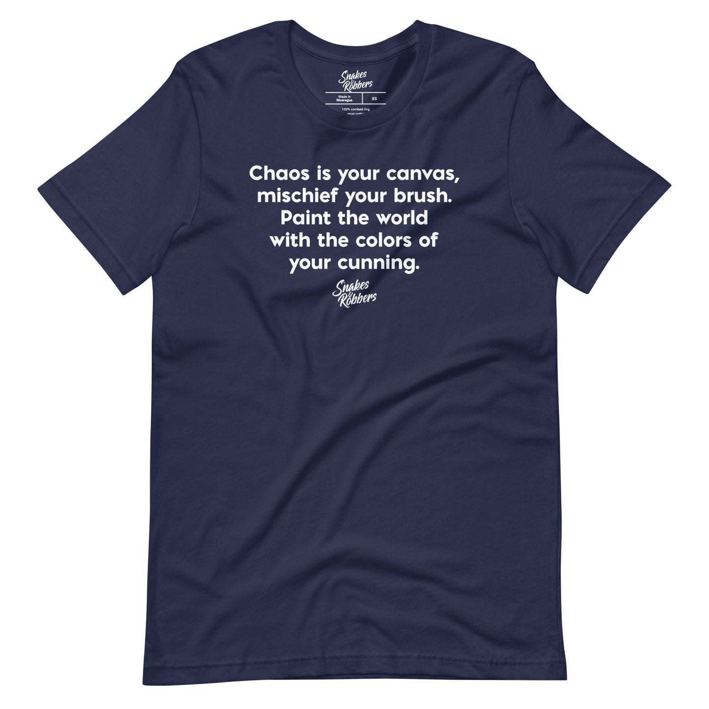 Chaos is your canvas Unisex Retail Fit T-Shirt