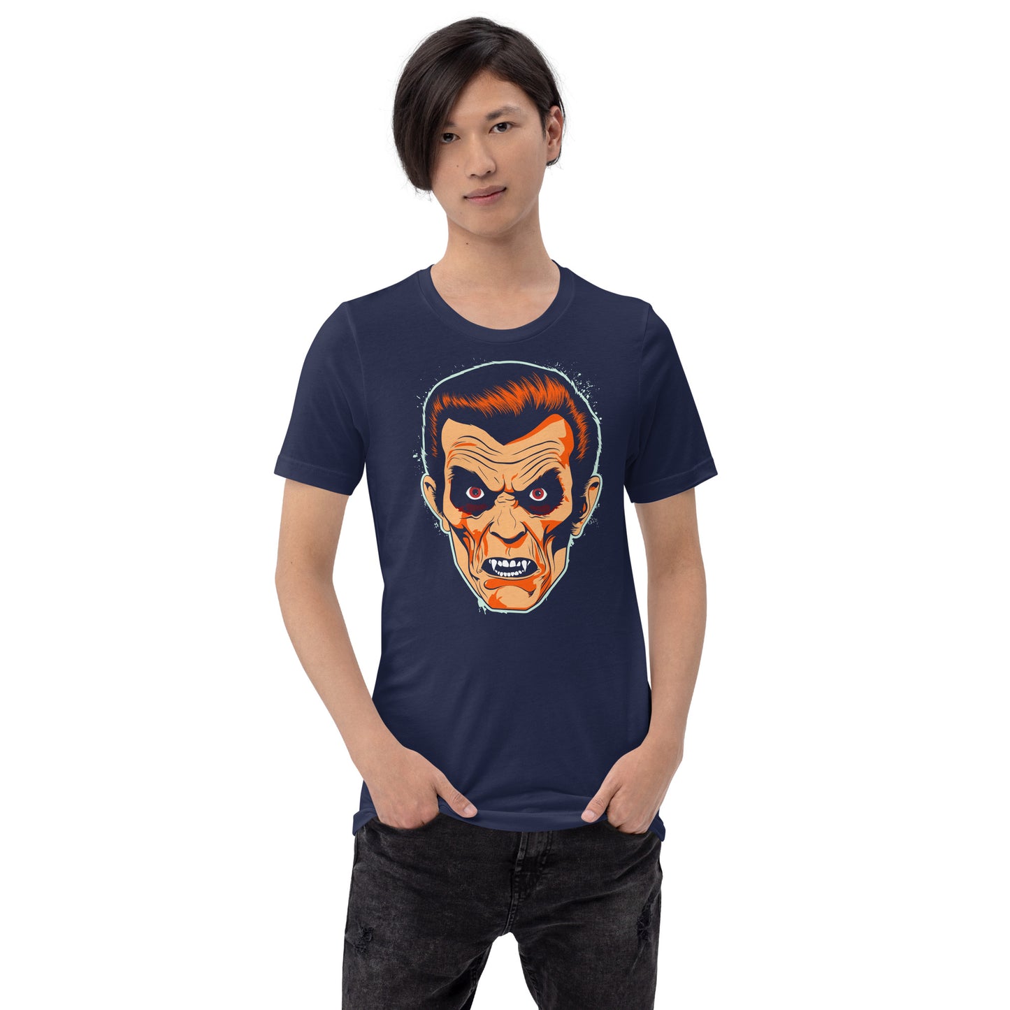 Navy Dracula Unisex Retail Fit T-shirt