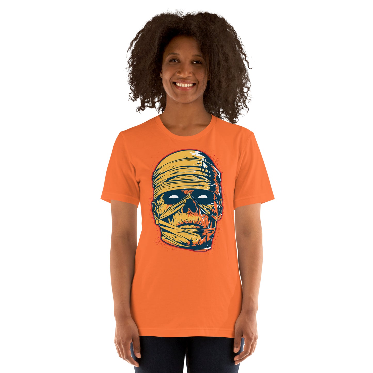 Orange Mummy Unisex Retail Fit T-shirt