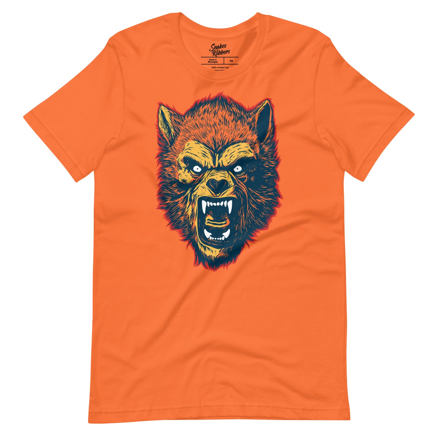 Orange Werewolf Unisex Retail Fit T-shirt