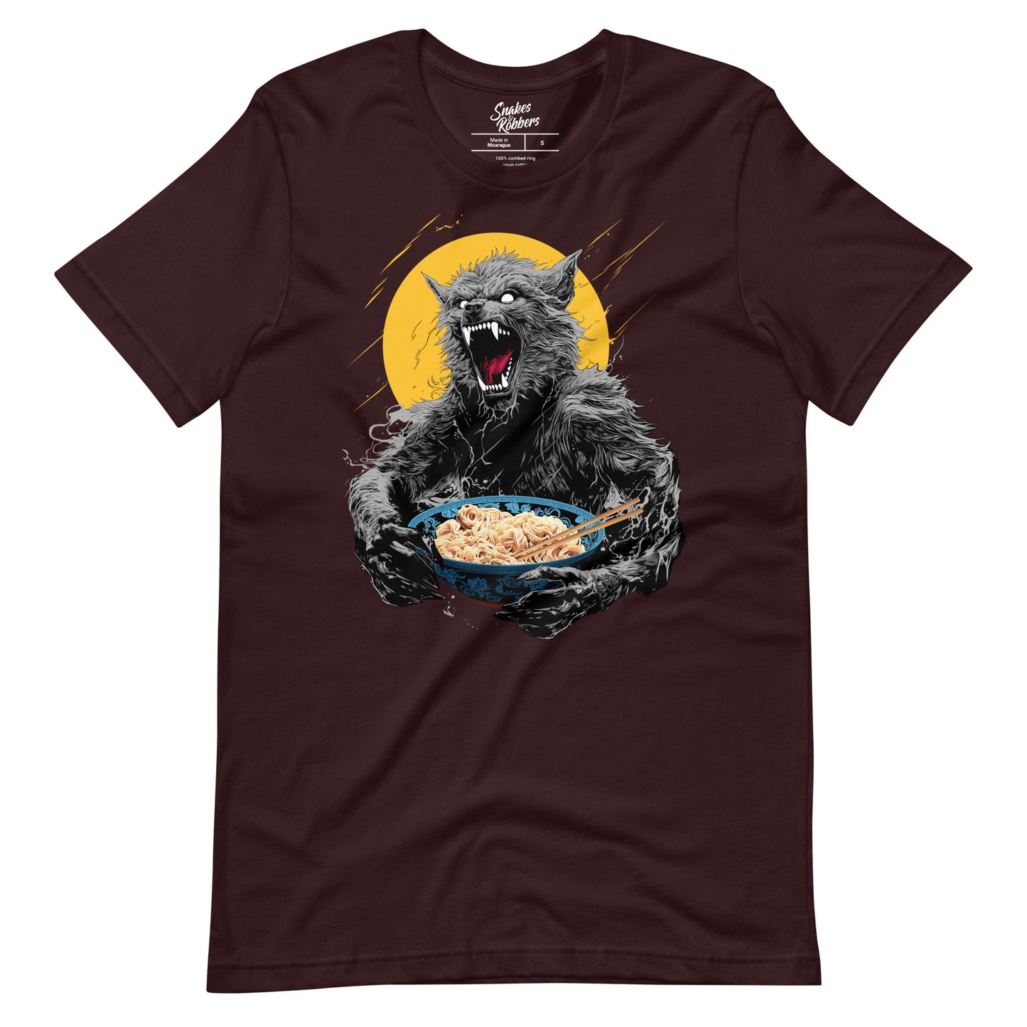 Ramen Wolf Unisex Retail Fit T-Shirt