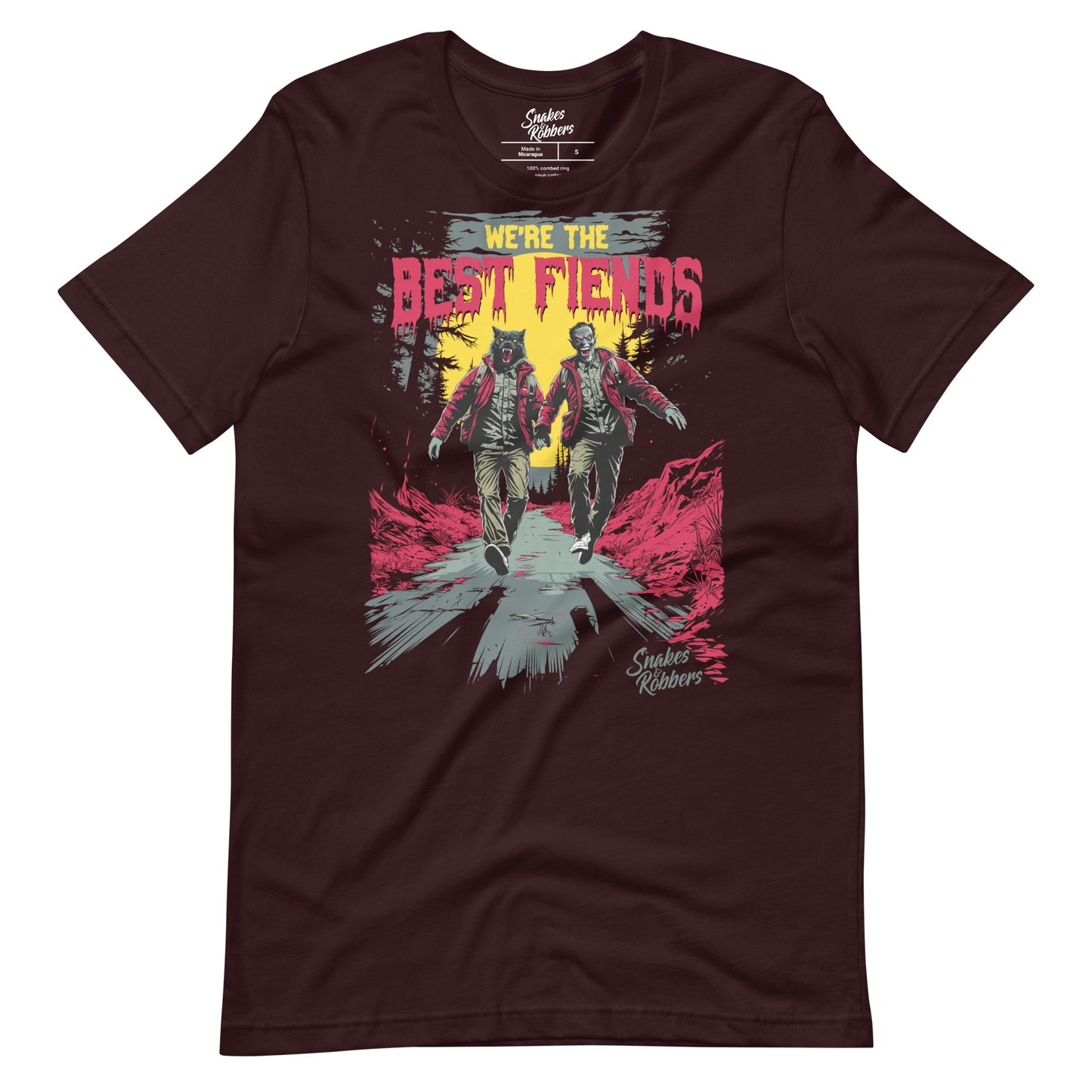 We're the Best Fiends Unisex Retail Fit T-Shirt