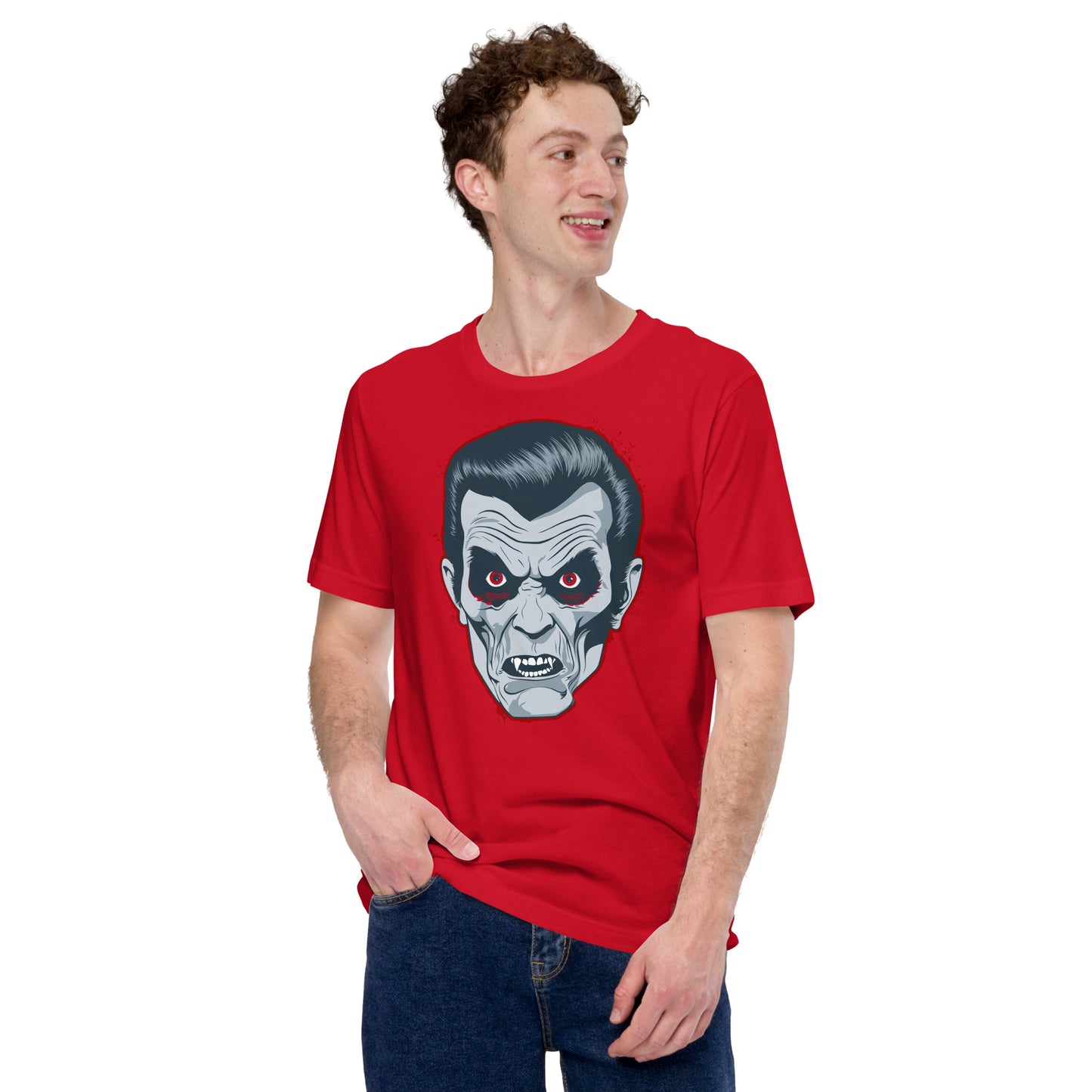 Red Dracula Unisex Retail Fit T-shirt