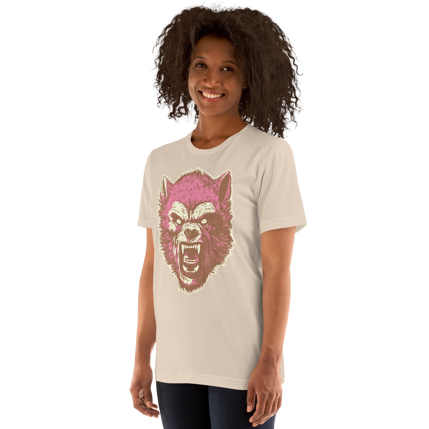 Soft Cream Werewolf Unisex Retail Fit T-shirt