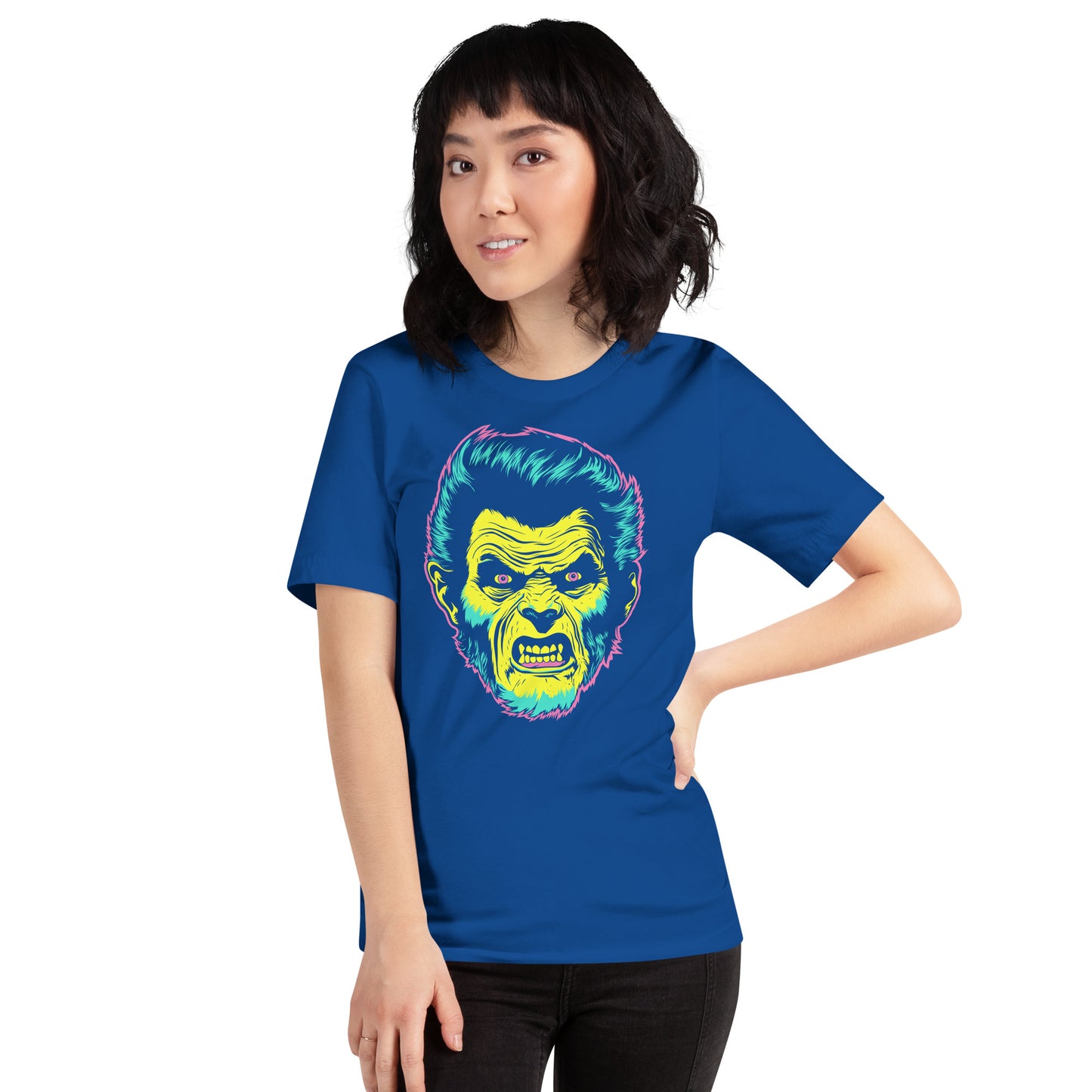 Ture Royal Wolfman Unisex Retail Fit T-shirt