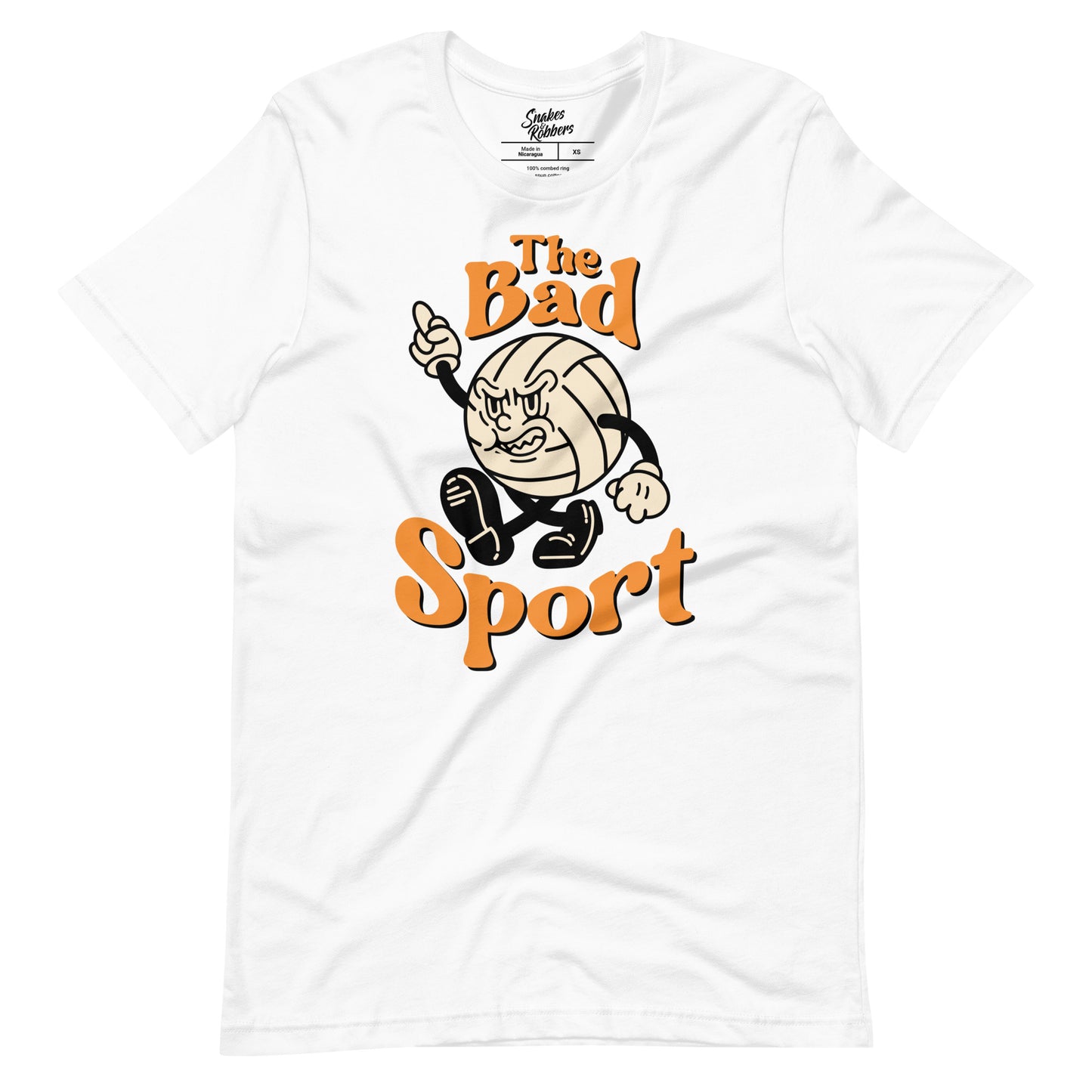 Volleyball The Bad Sport Unisex Retail Fit T-Shirt