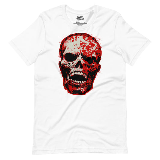 White Skull Unisex Retail Fit T-shirt