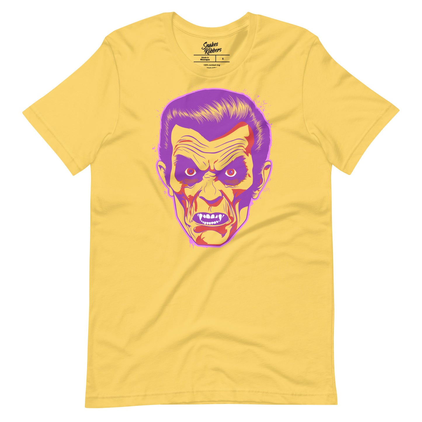 Yellow Dracula Unisex Retail Fit T-shirt