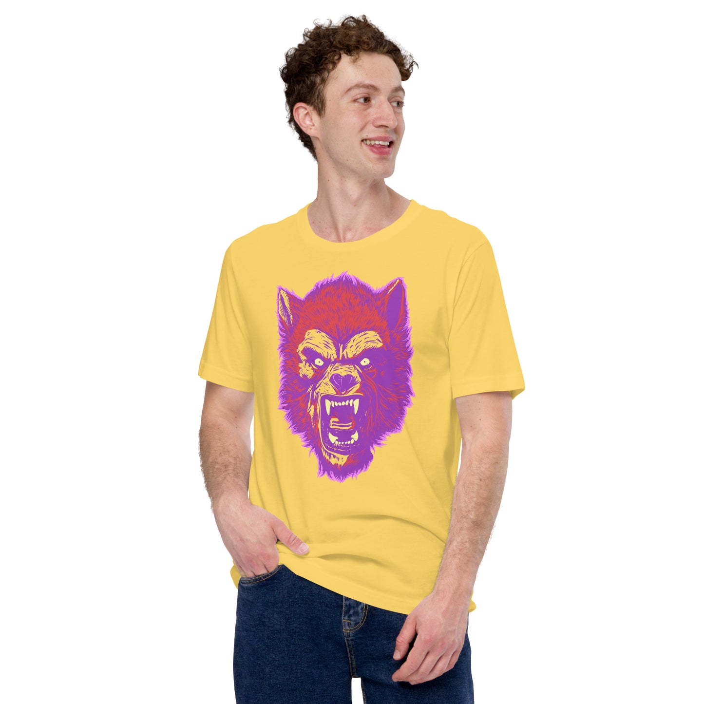 Yellow Werewolf Unisex Retail Fit T-shirt