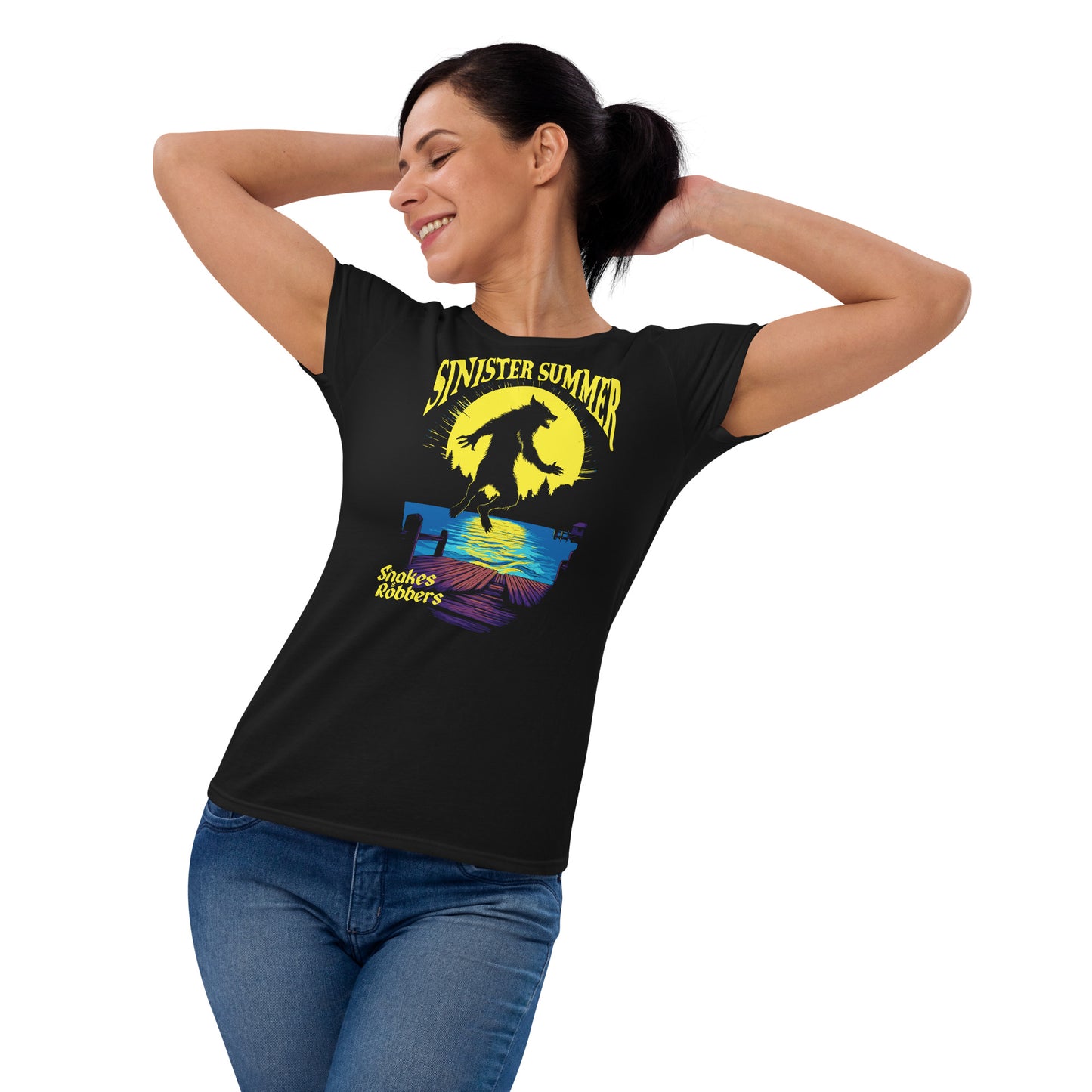 Sinister Summer Werewolf Women's Fashion Fit T-shirt