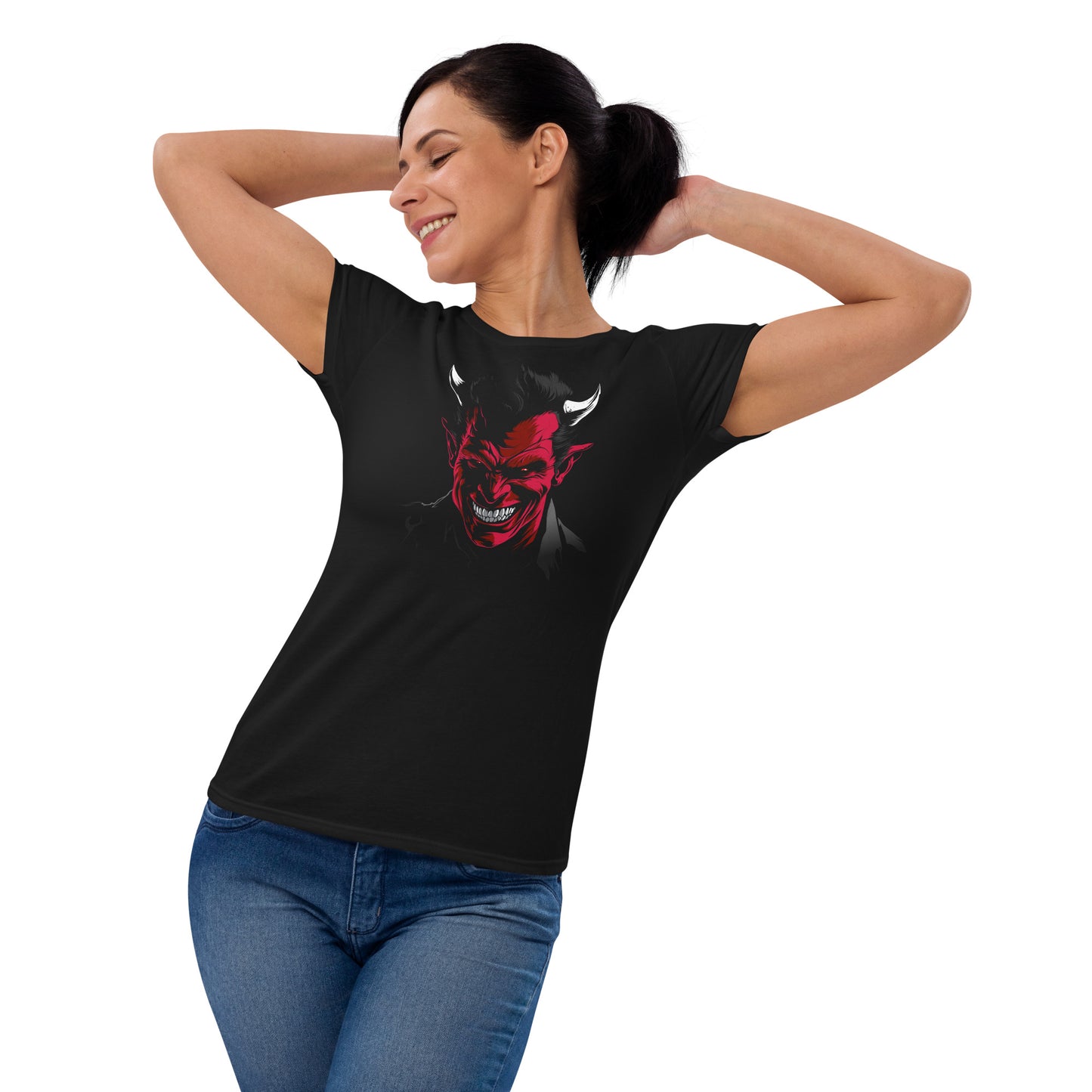 Best Fiends Devil Women's Fashion Fit T-shirt