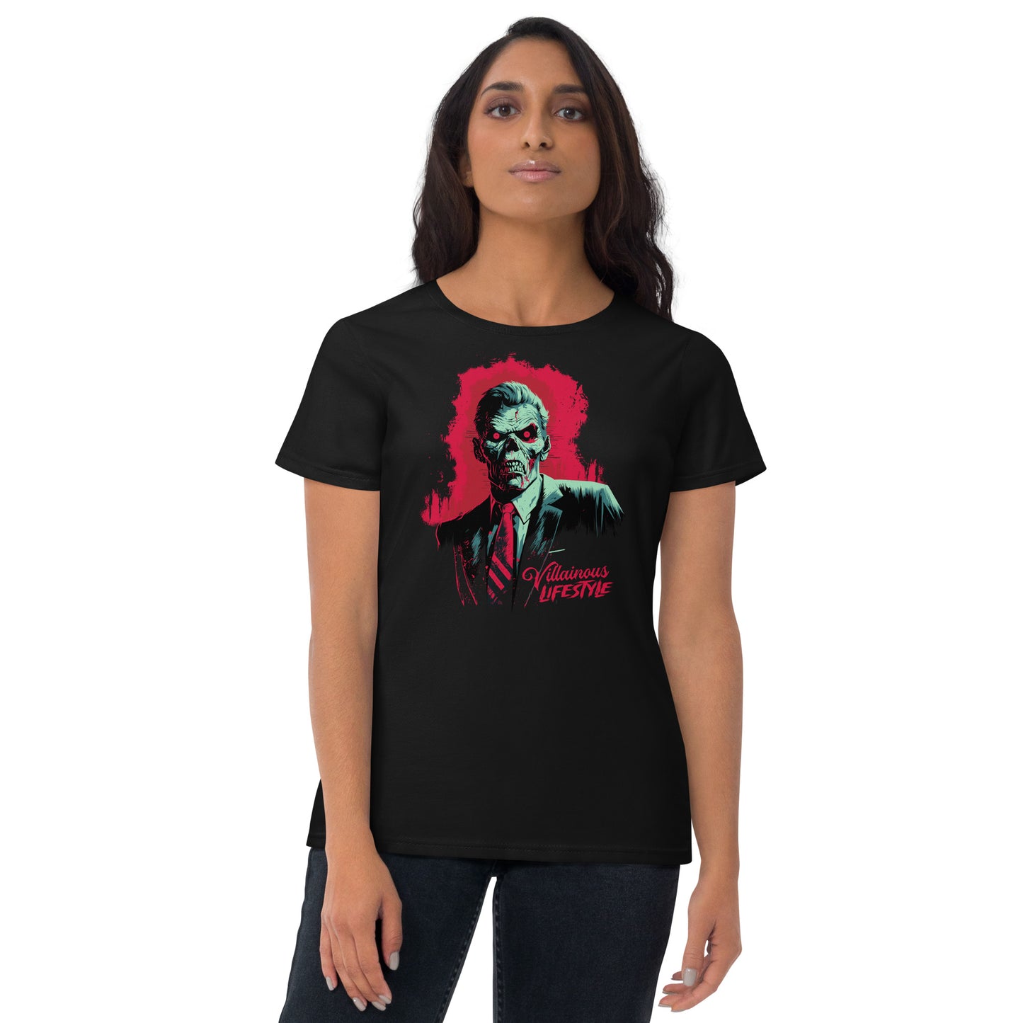 Villainous Lifestyle Zombie Women's Fashion Fit T-shirt