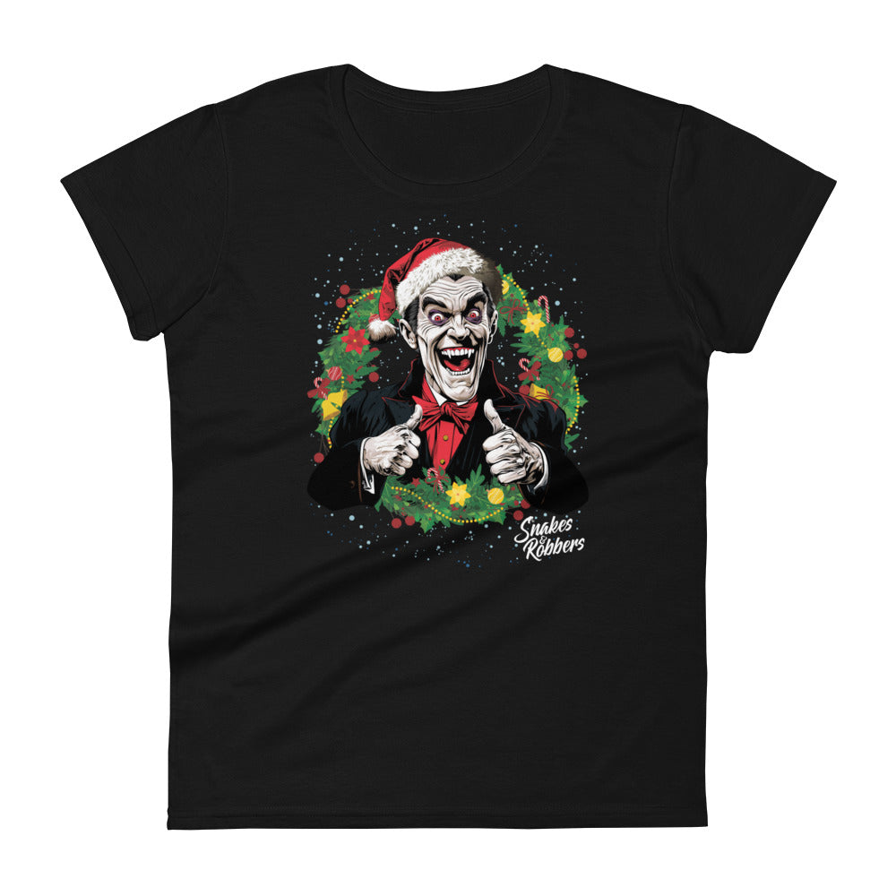 Festive Dracula Women's Fashion Fit T-shirt