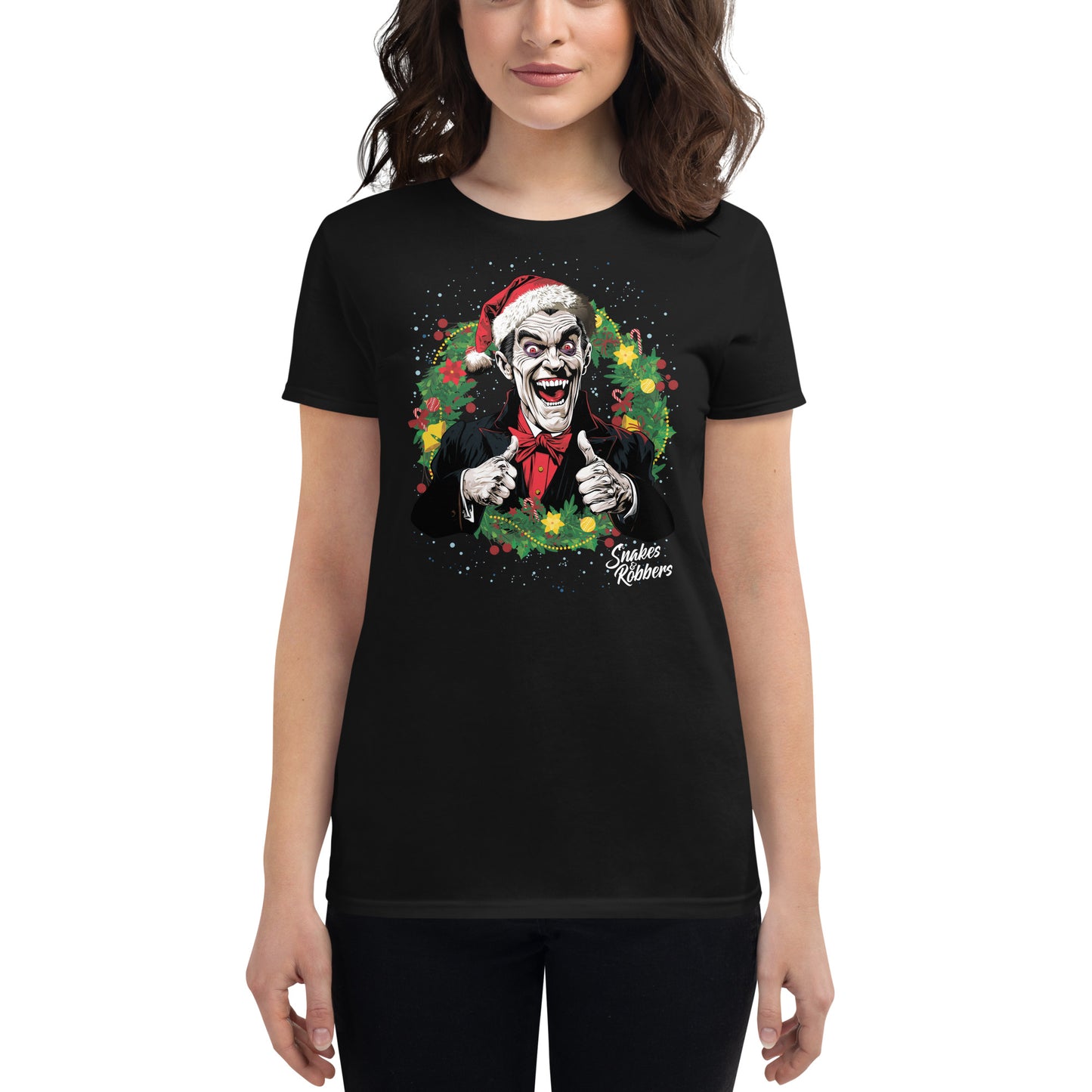 Festive Dracula Women's Fashion Fit T-shirt