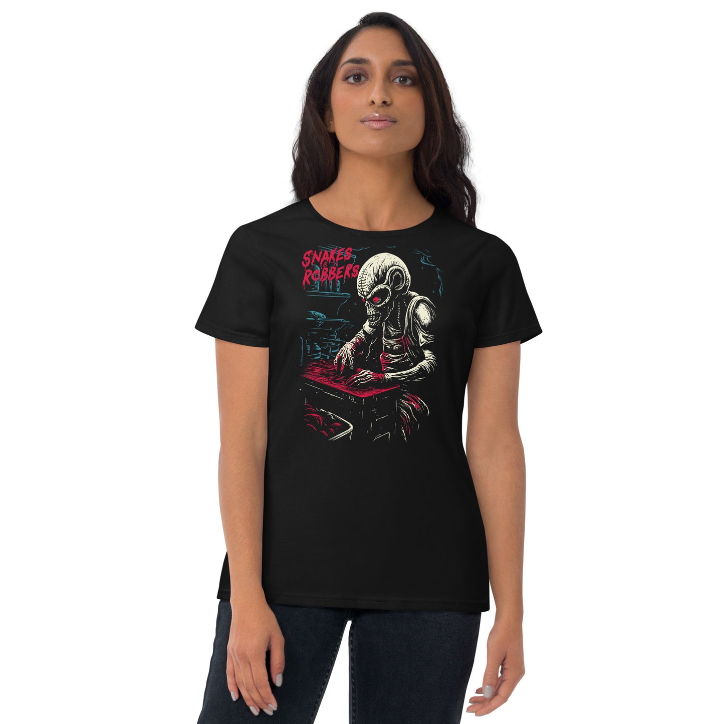 Butcher Shop Alien Women's Fashion Fit T-shirt