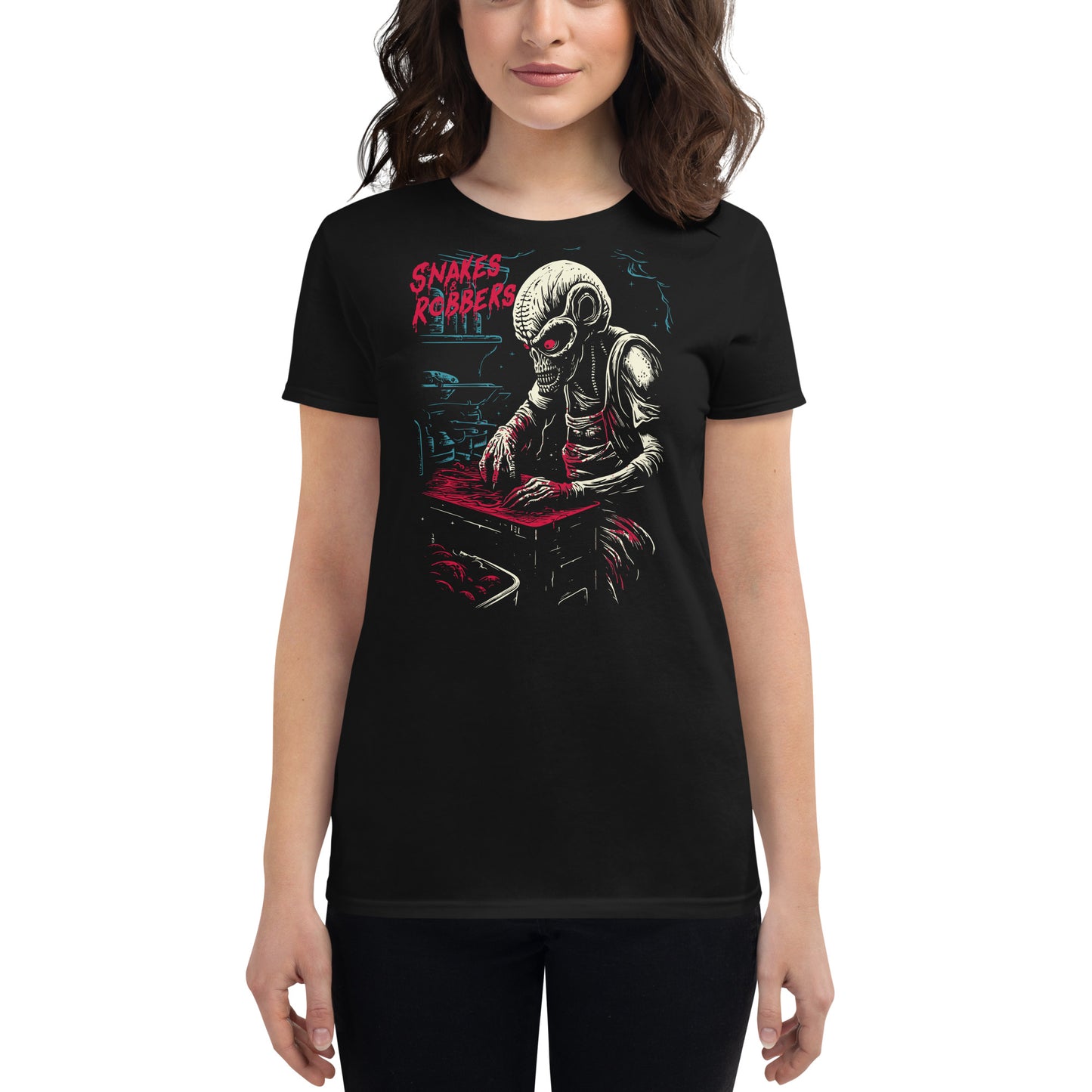 Butcher Shop Alien Women's Fashion Fit T-shirt