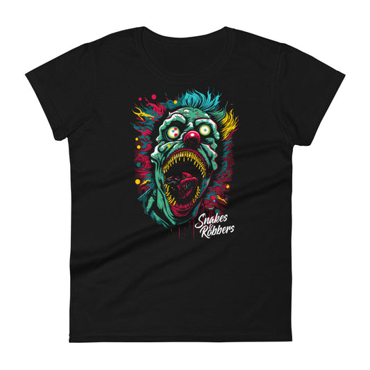 Psychedelic Clown Women's Fashion Fit T-shirt