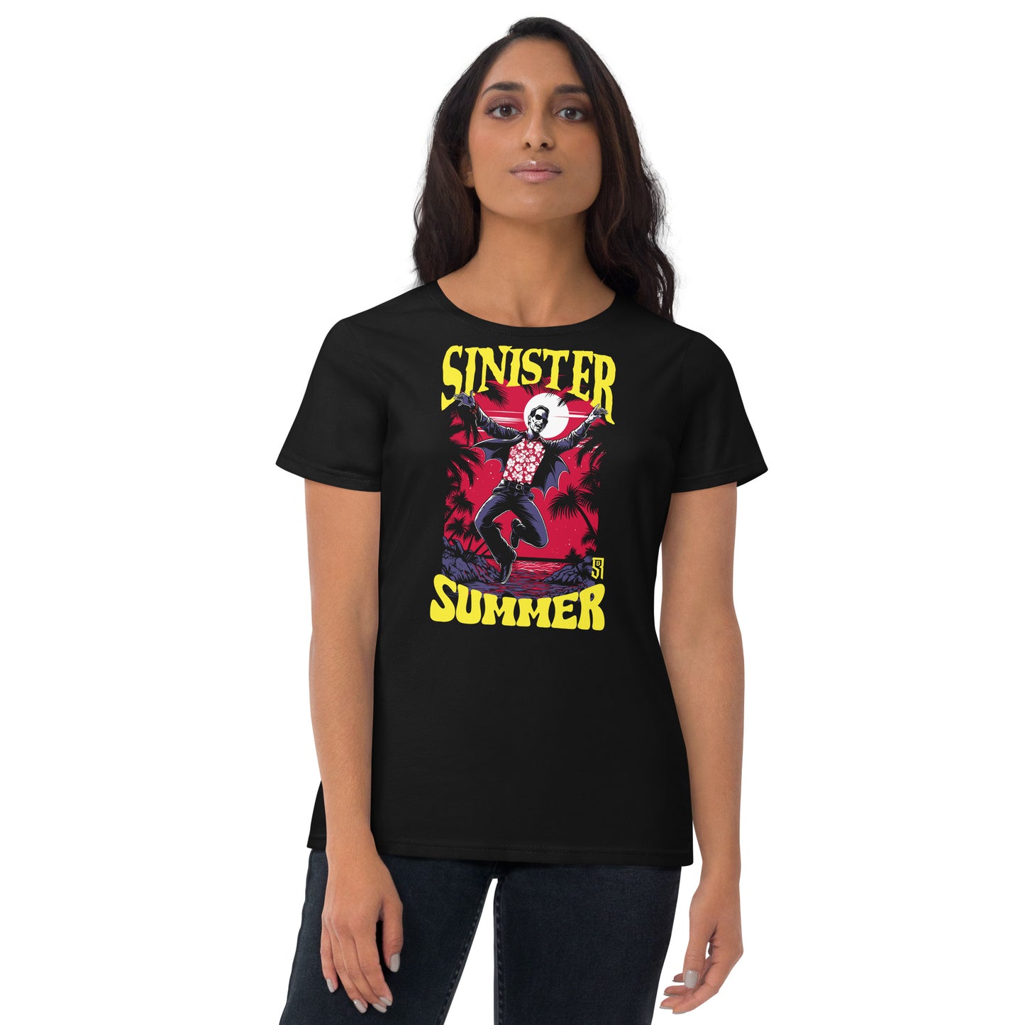 Sinister Summer Dracula Women's Fashion Fit T-shirt