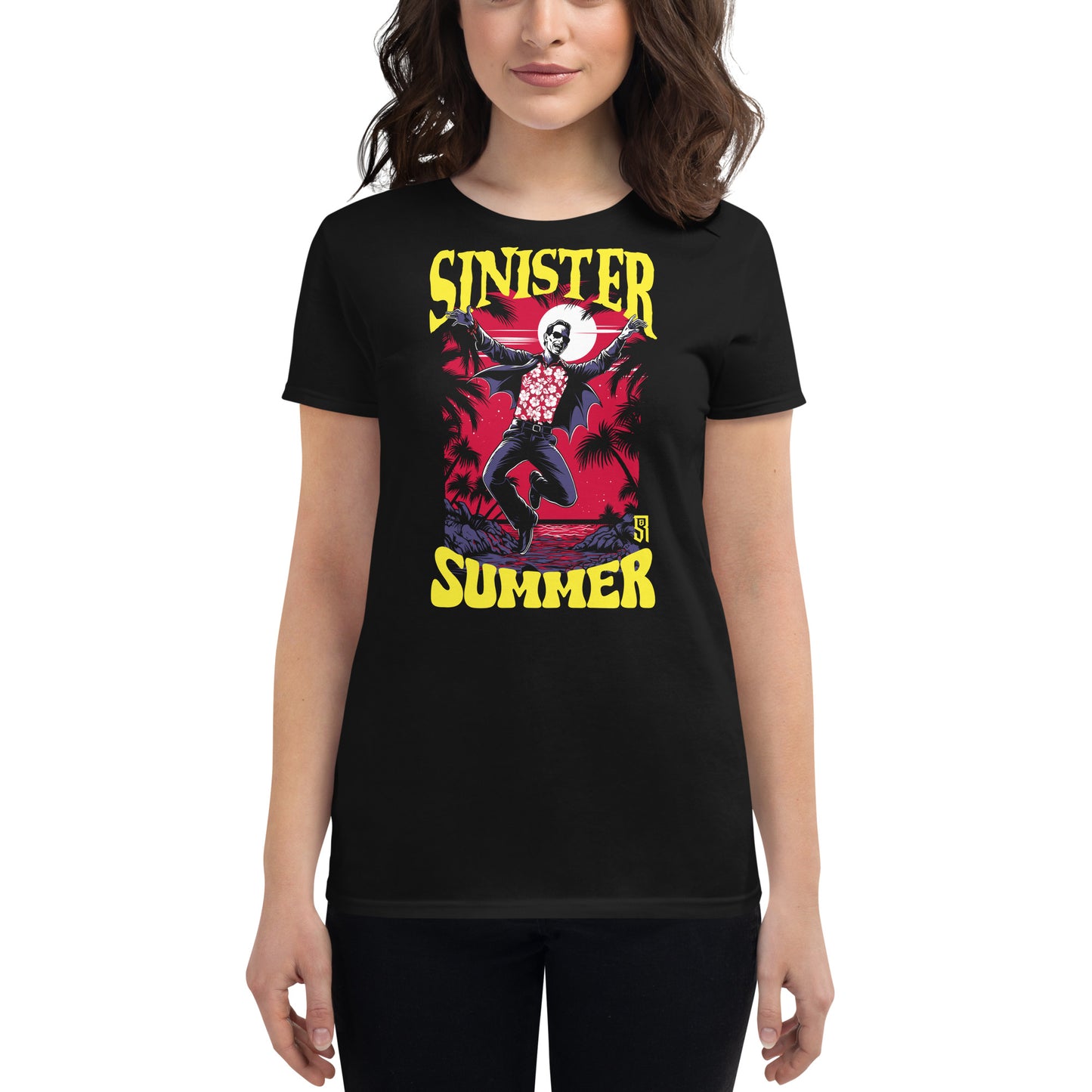 Sinister Summer Dracula Women's Fashion Fit T-shirt