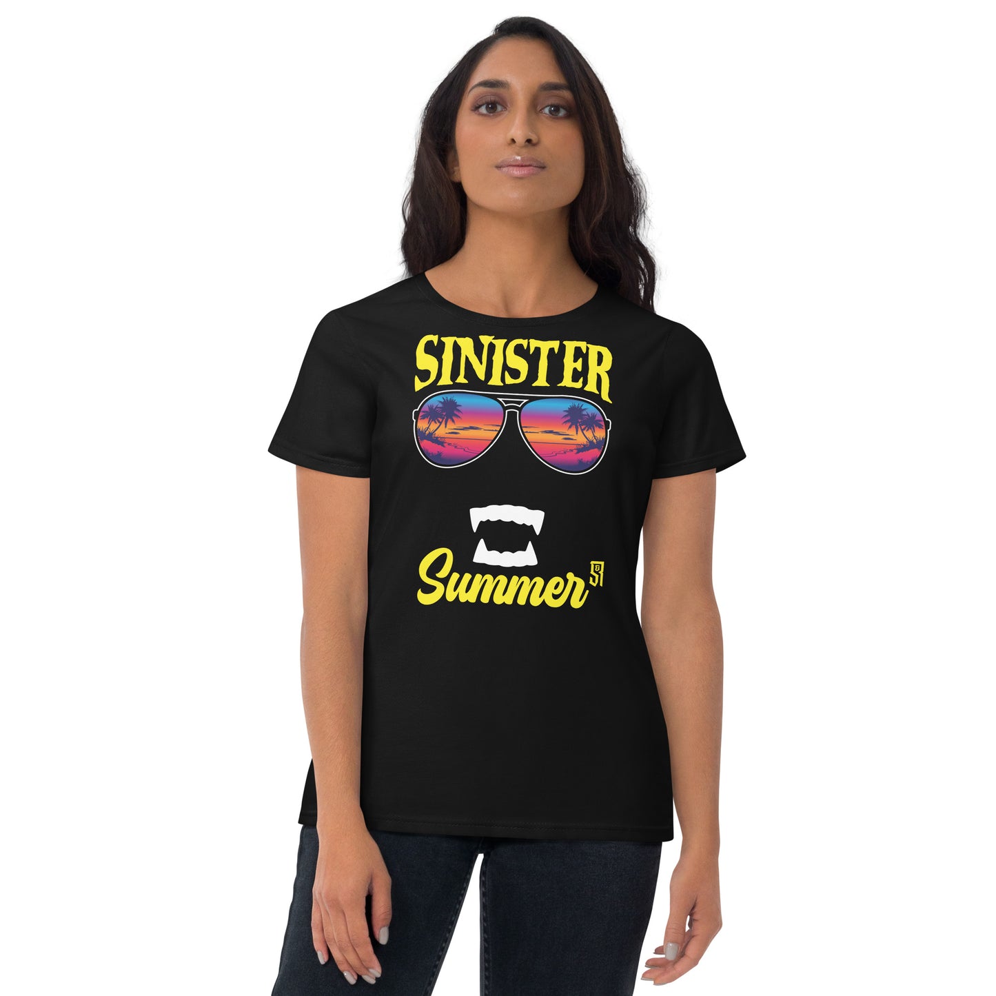 Sinister Summer Vampire Women's Fashion Fit T-shirt