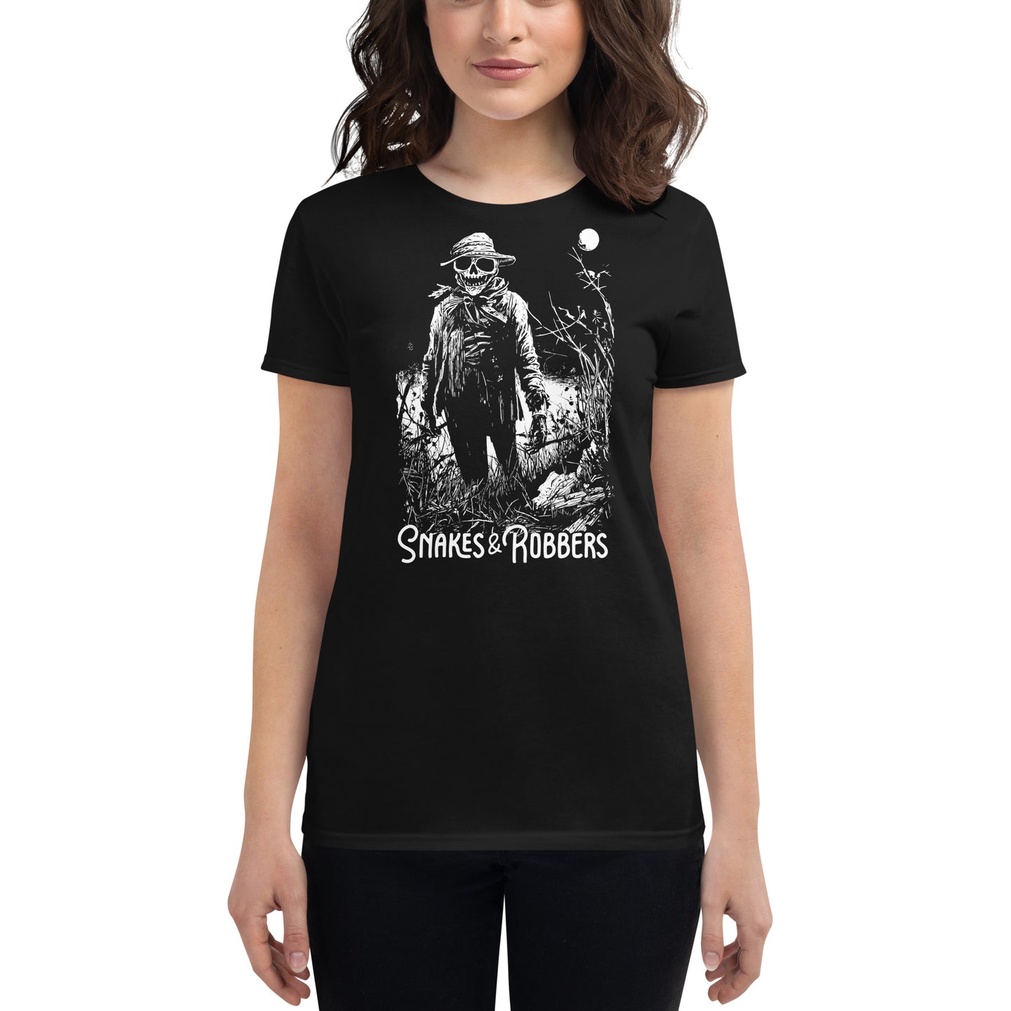 The Creeps Scarecrow Women's Fashion Fit T-shirt