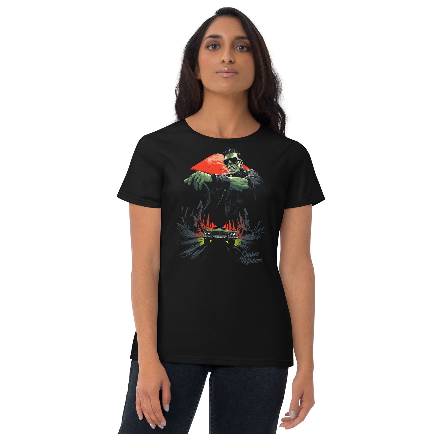 Hearse Racer Women's Fashion Fit T-shirt