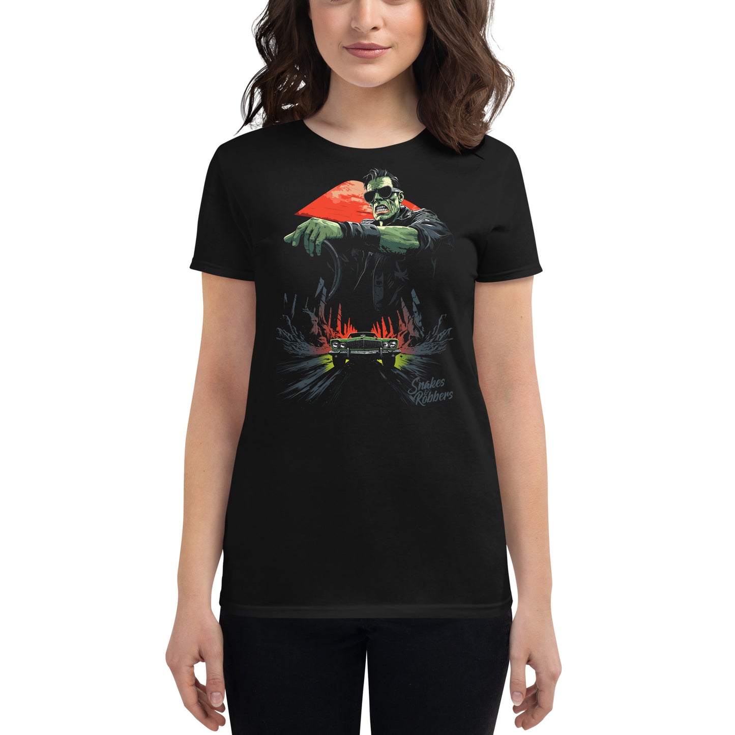 Hearse Racer Women's Fashion Fit T-shirt