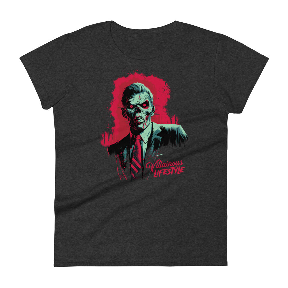 Villainous Lifestyle Zombie Women's Fashion Fit T-shirt