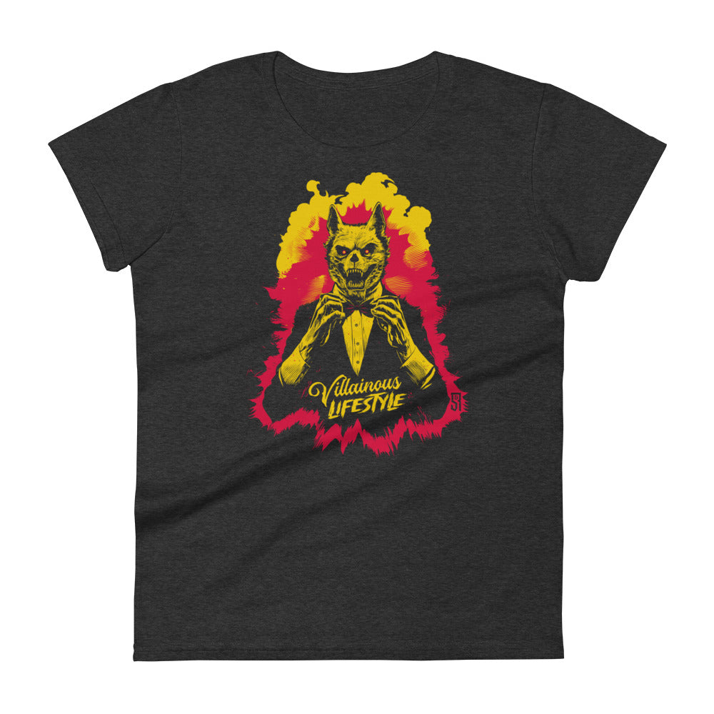 Villainous Lifestyle Wolves Women's Fashion Fit T-shirt