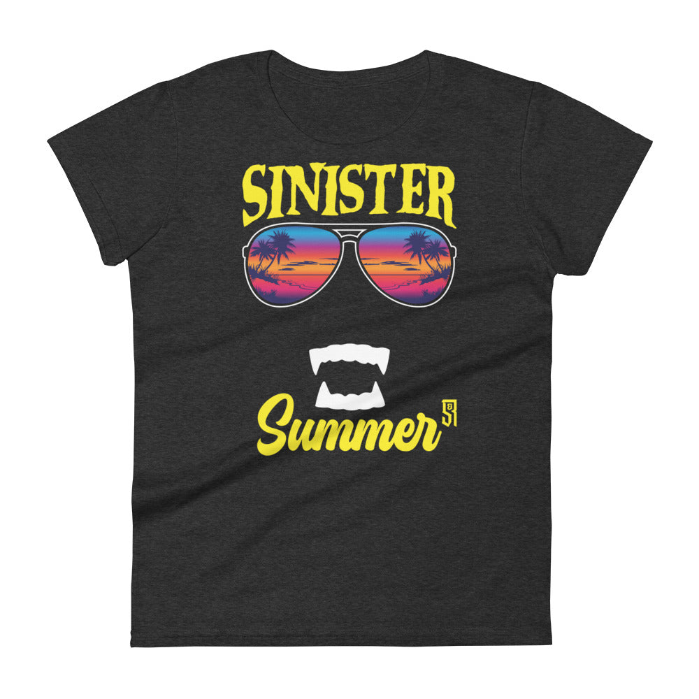 Sinister Summer Vampire Women's Fashion Fit T-shirt