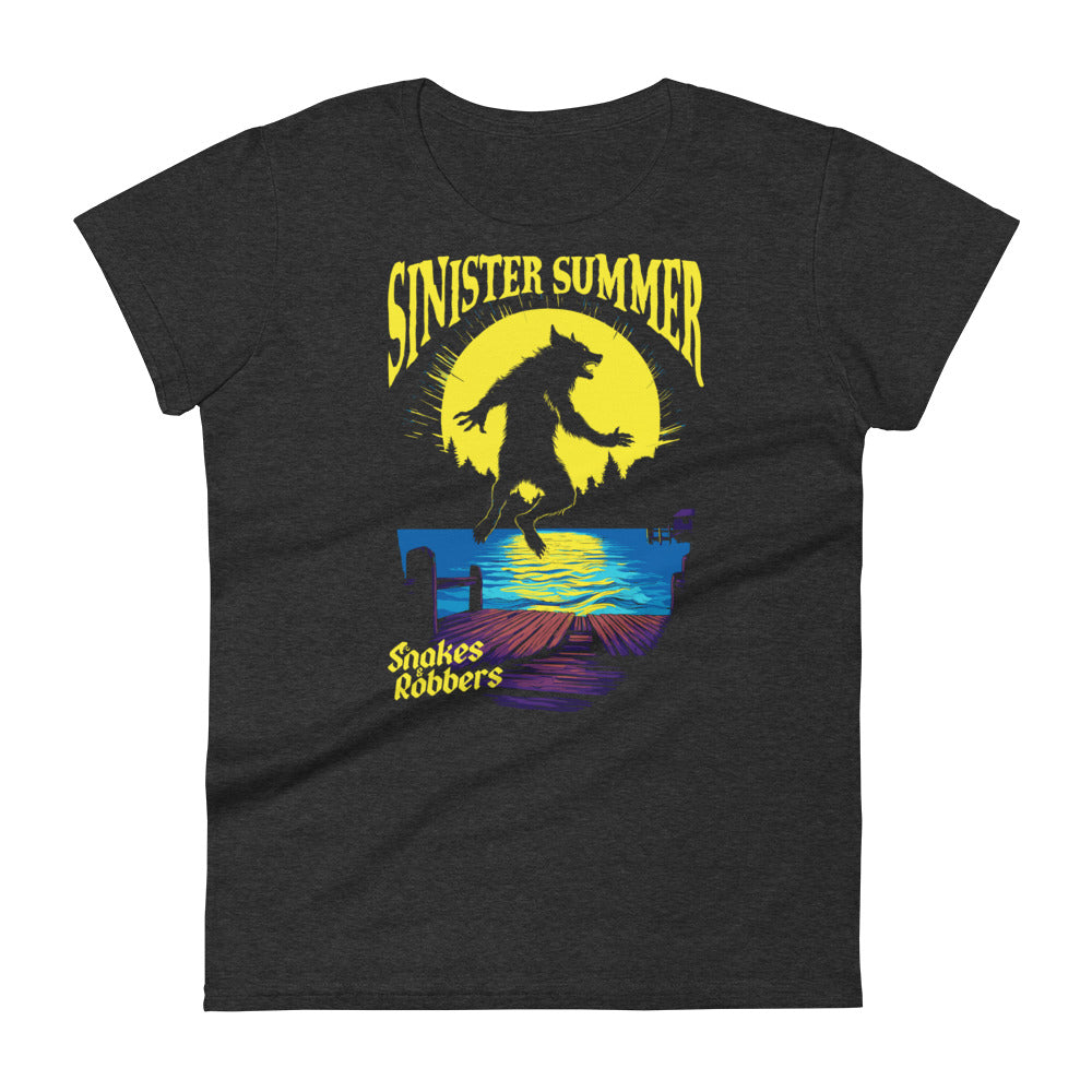 Sinister Summer Werewolf Women's Fashion Fit T-shirt