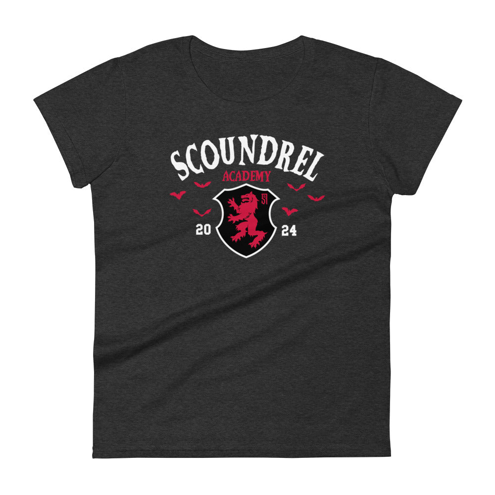 Scoundrel Academy Women's Fashion Fit T-shirt