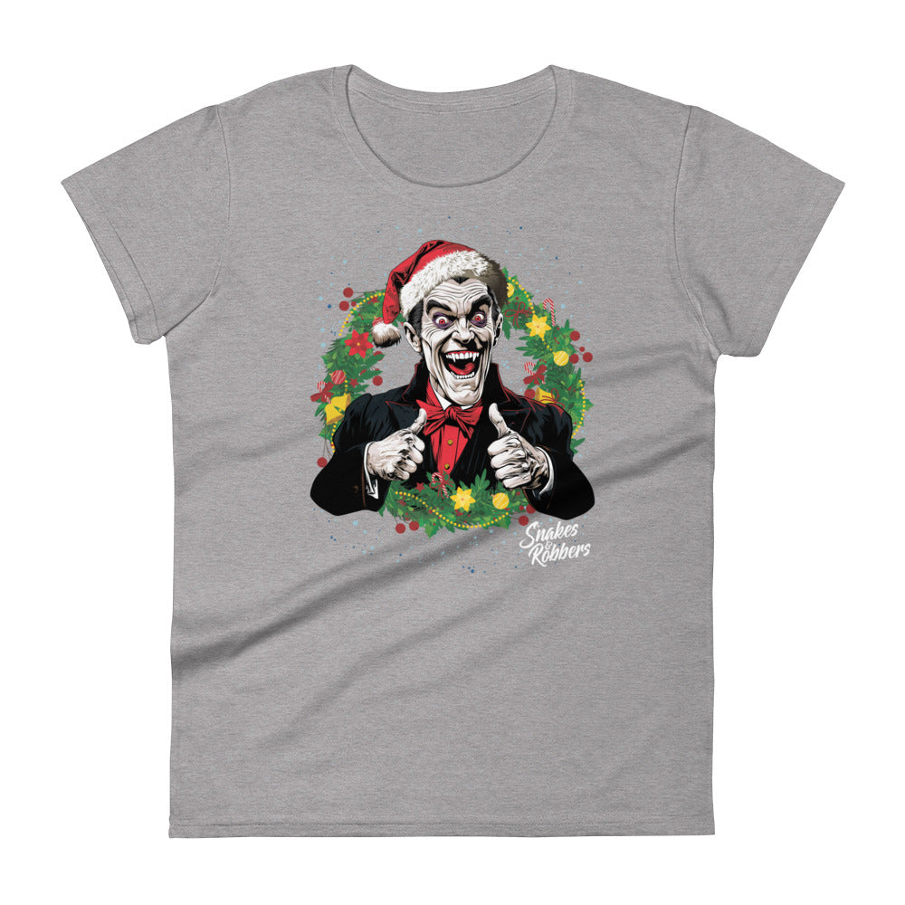 Festive Dracula Women's Fashion Fit T-shirt