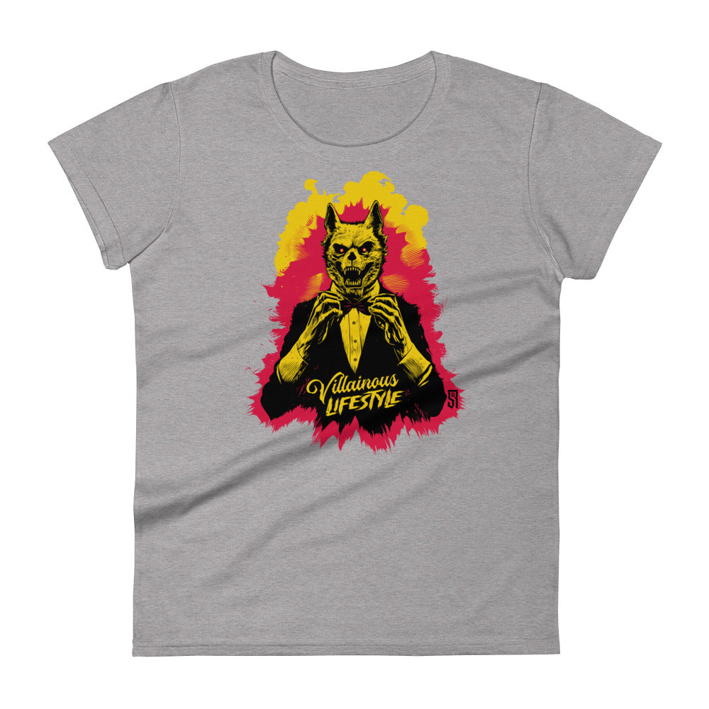 Villainous Lifestyle Wolves Women's Fashion Fit T-shirt