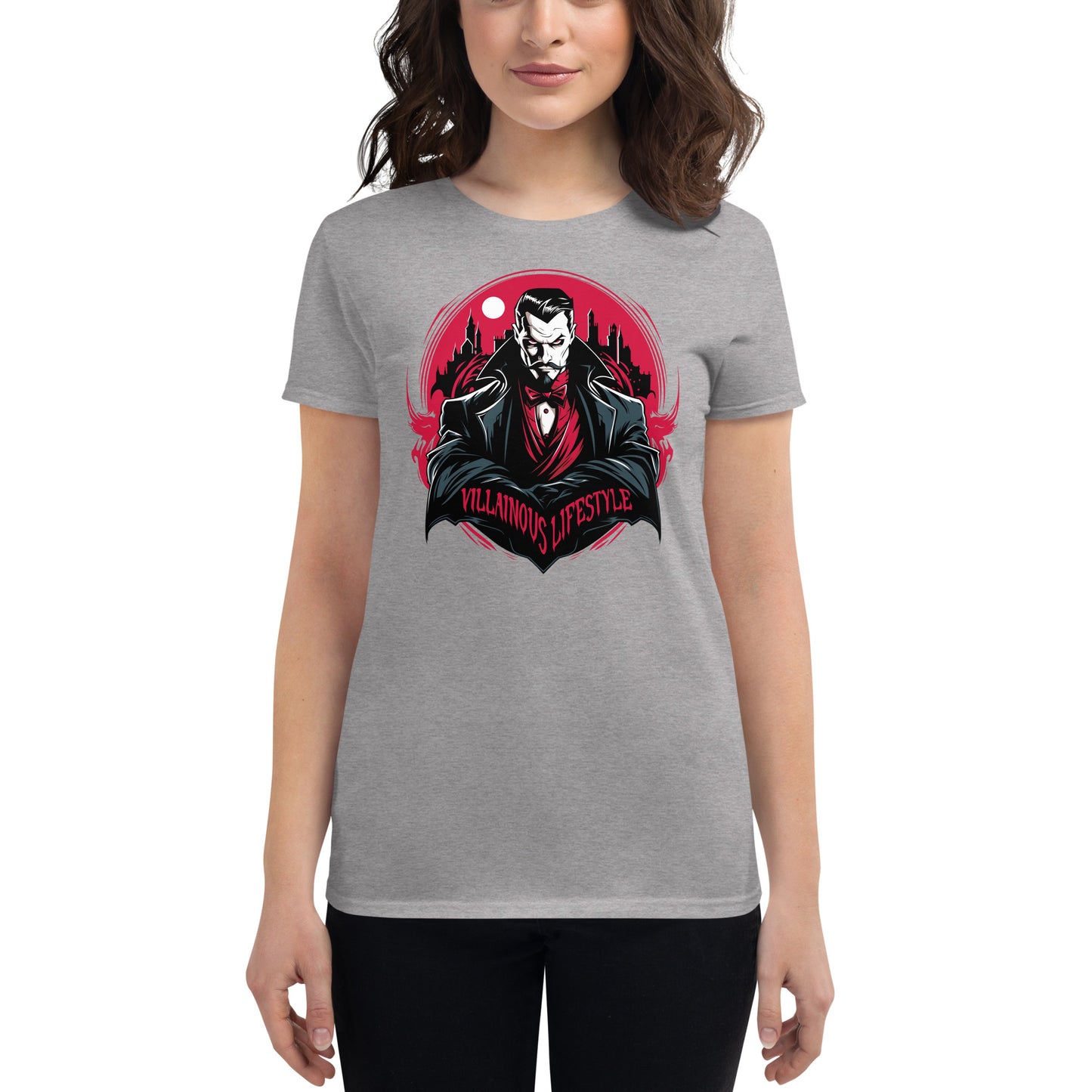 Villainous Lifestyle Dracula Women's Fashion Fit T-shirt